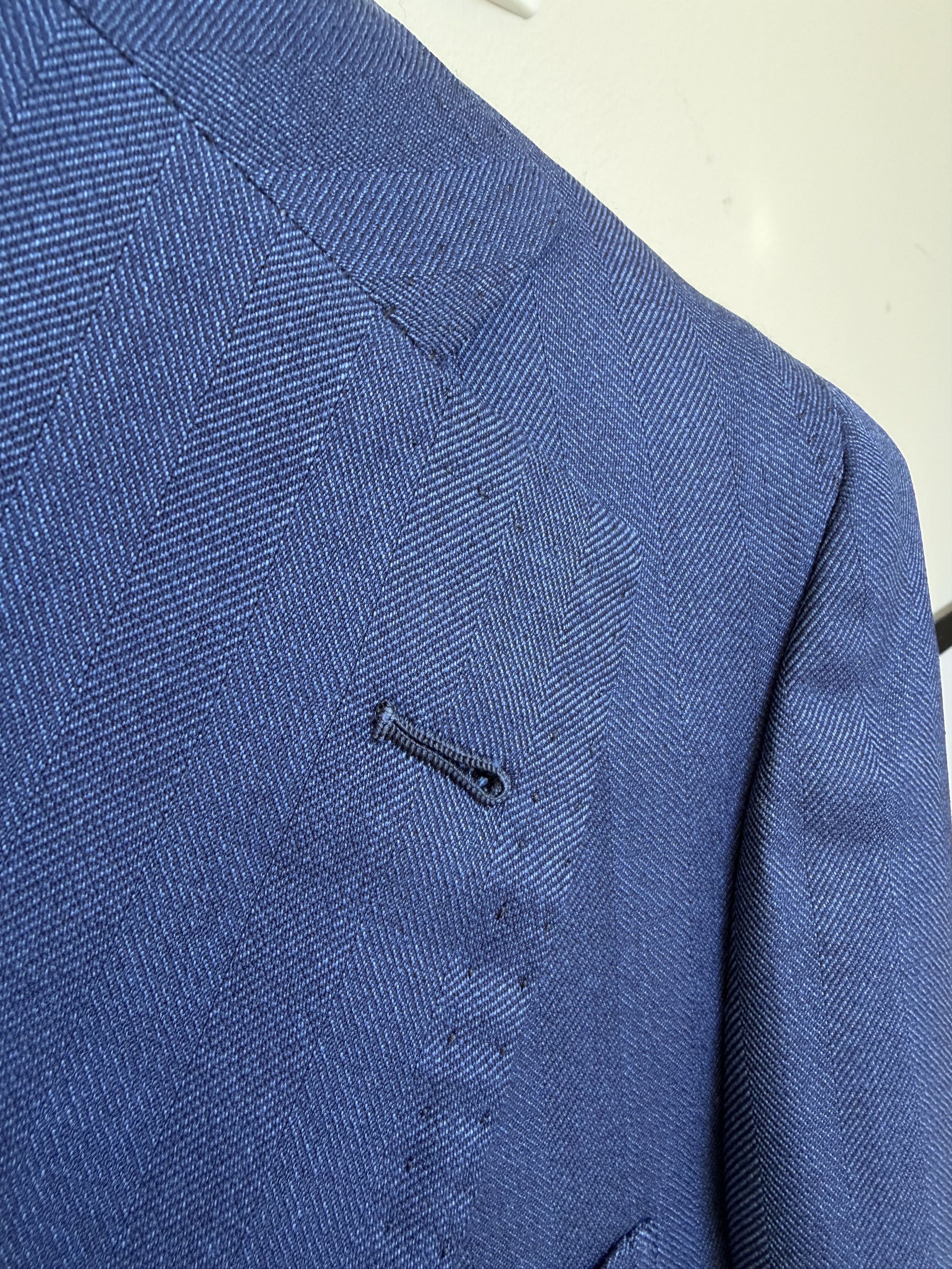 Other New Viola Milano navy handmade jacket, size 36R\EU46 Size 36R - 4 Thumbnail