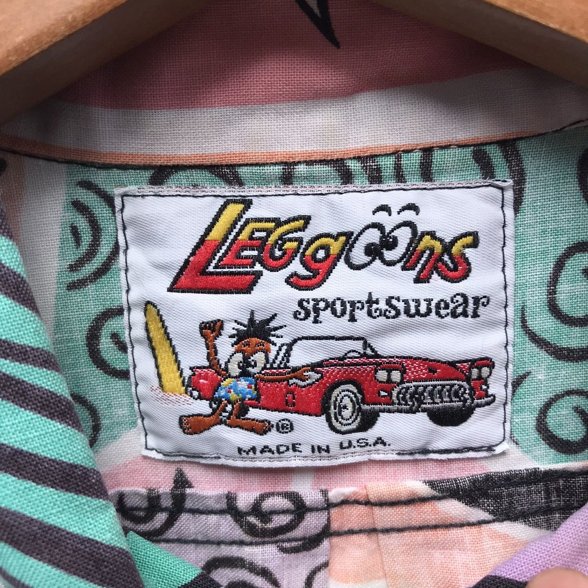 Vintage Vintage 90s Leggoons Sportswear Hawaii Shirt Size US L / EU 52-54 / 3 - 17 Thumbnail