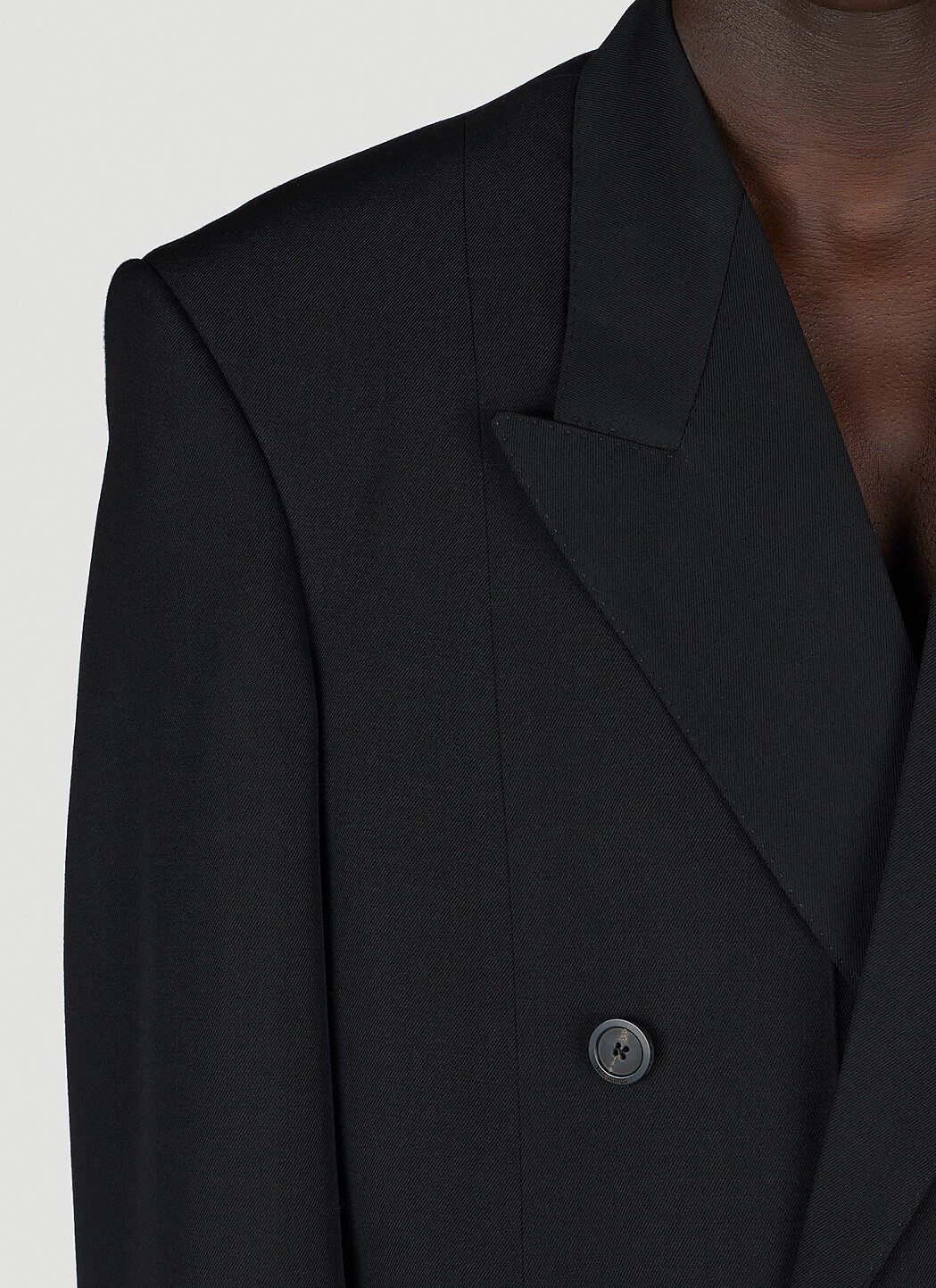 Balenciaga o1srvl11e1124 Deconstructed Jacket in Black Size US M / EU 48-50 / 2 - 8 Thumbnail
