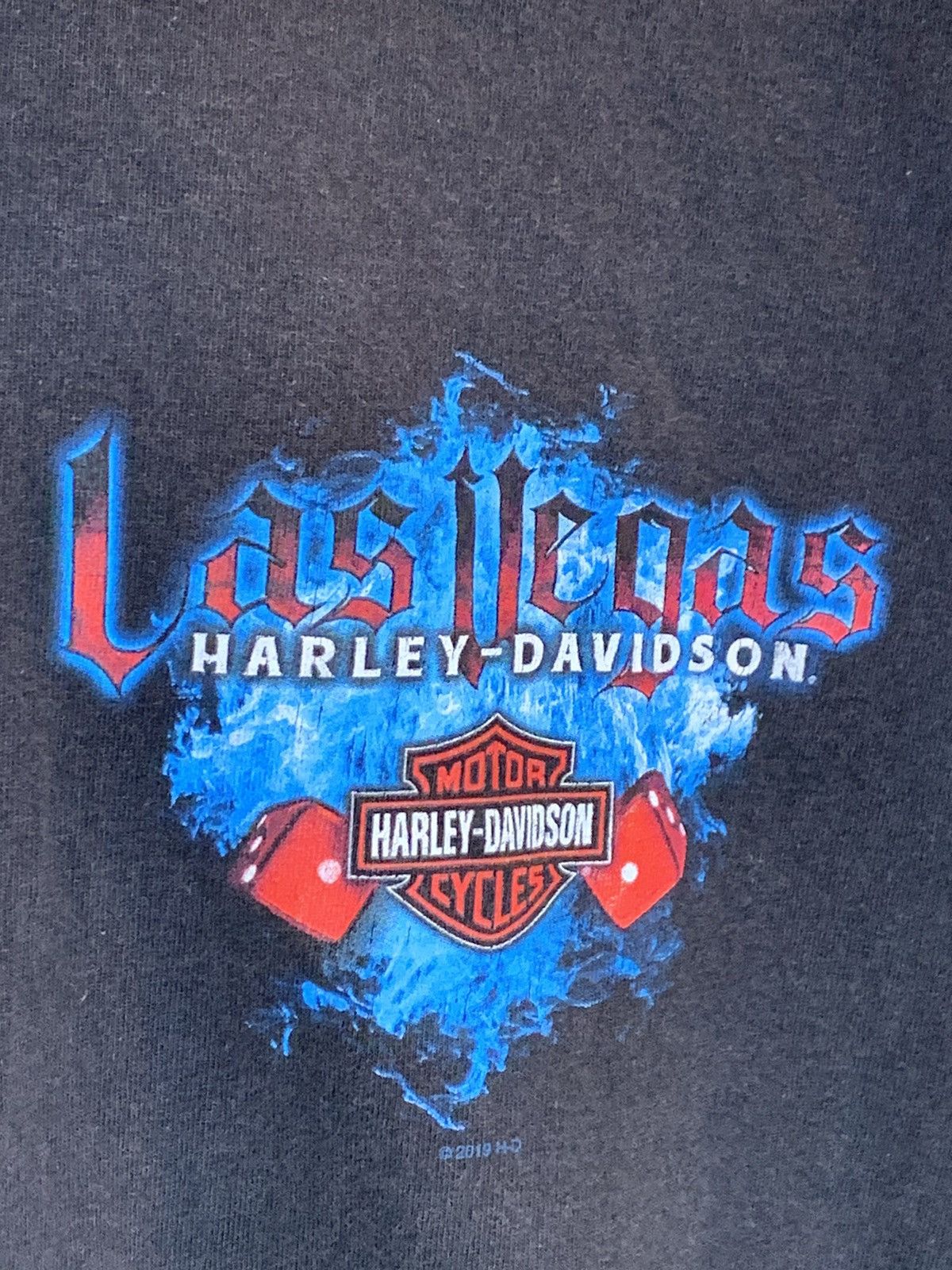 Harley Davidson *RARE* Harley Davidson Pinup Martini Las Vegas Biker T-Shirt Size US L / EU 52-54 / 3 - 6 Thumbnail