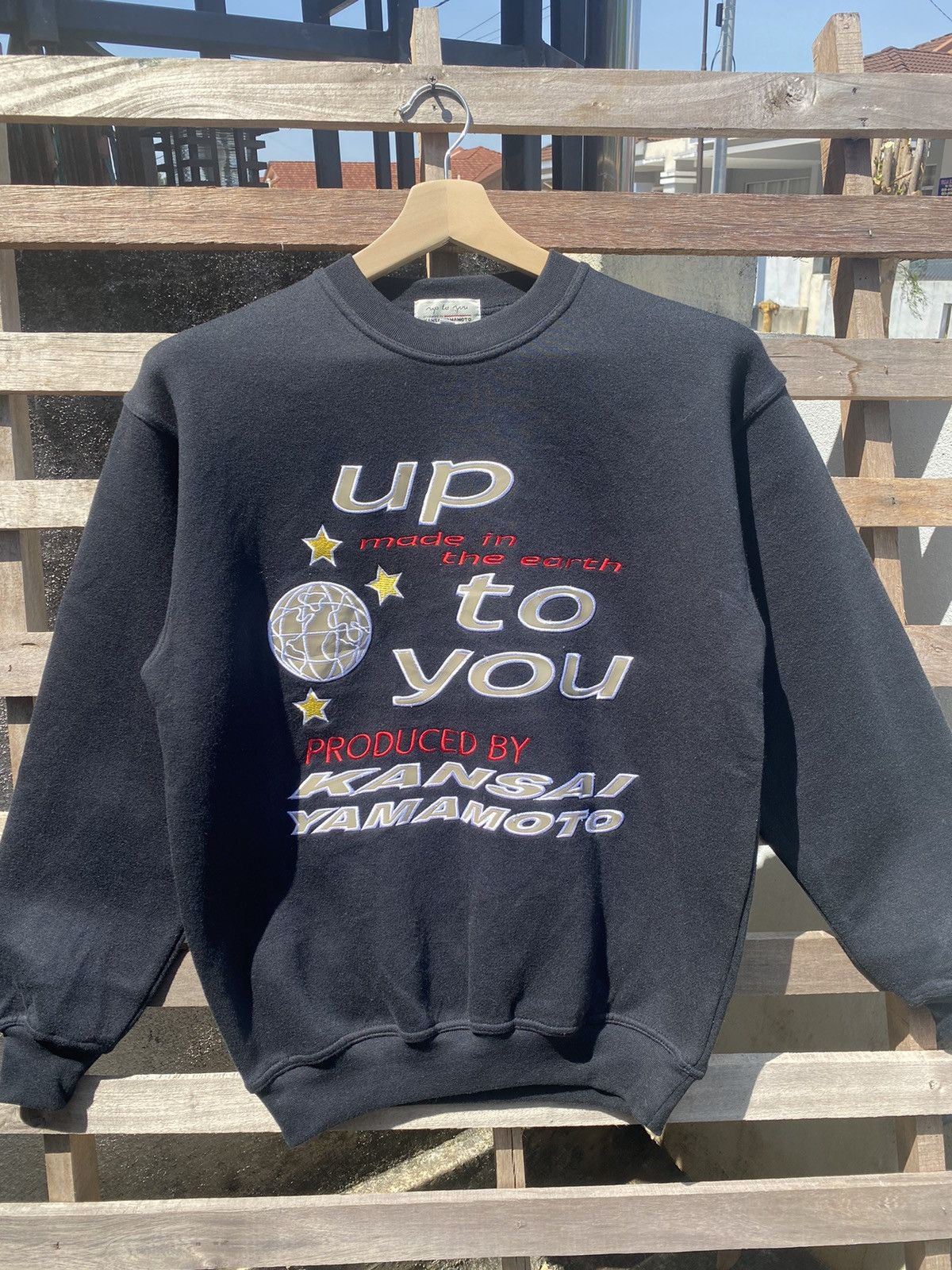 Kansai Yamamoto Vintage Kansai Yamamoto Up to you Sweatshirt Size US M / EU 48-50 / 2 - 1 Thumbnail