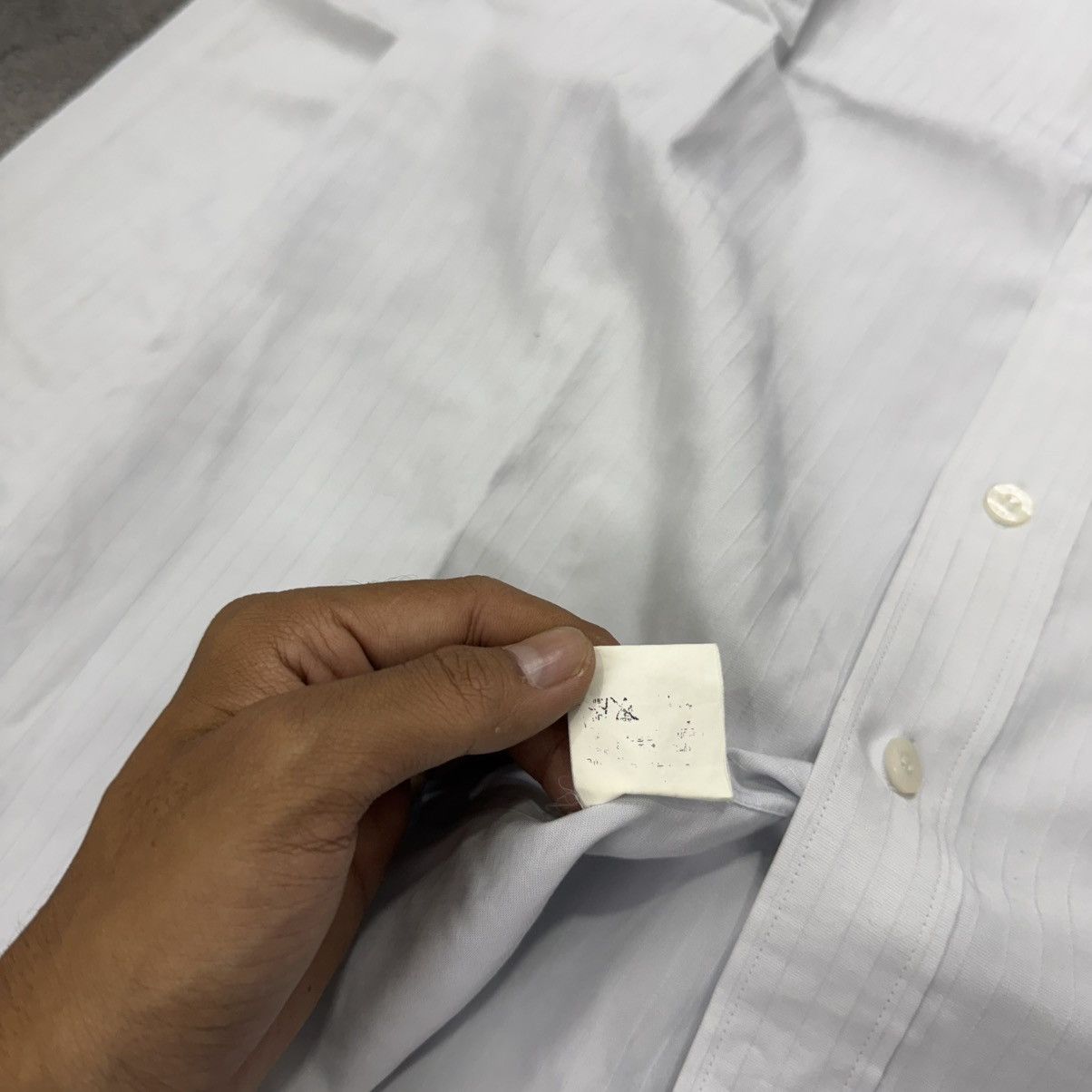 Givenchy vintage GIVENCHY monsieur stripe pocket long button up Size US XL / EU 56 / 4 - 7 Thumbnail