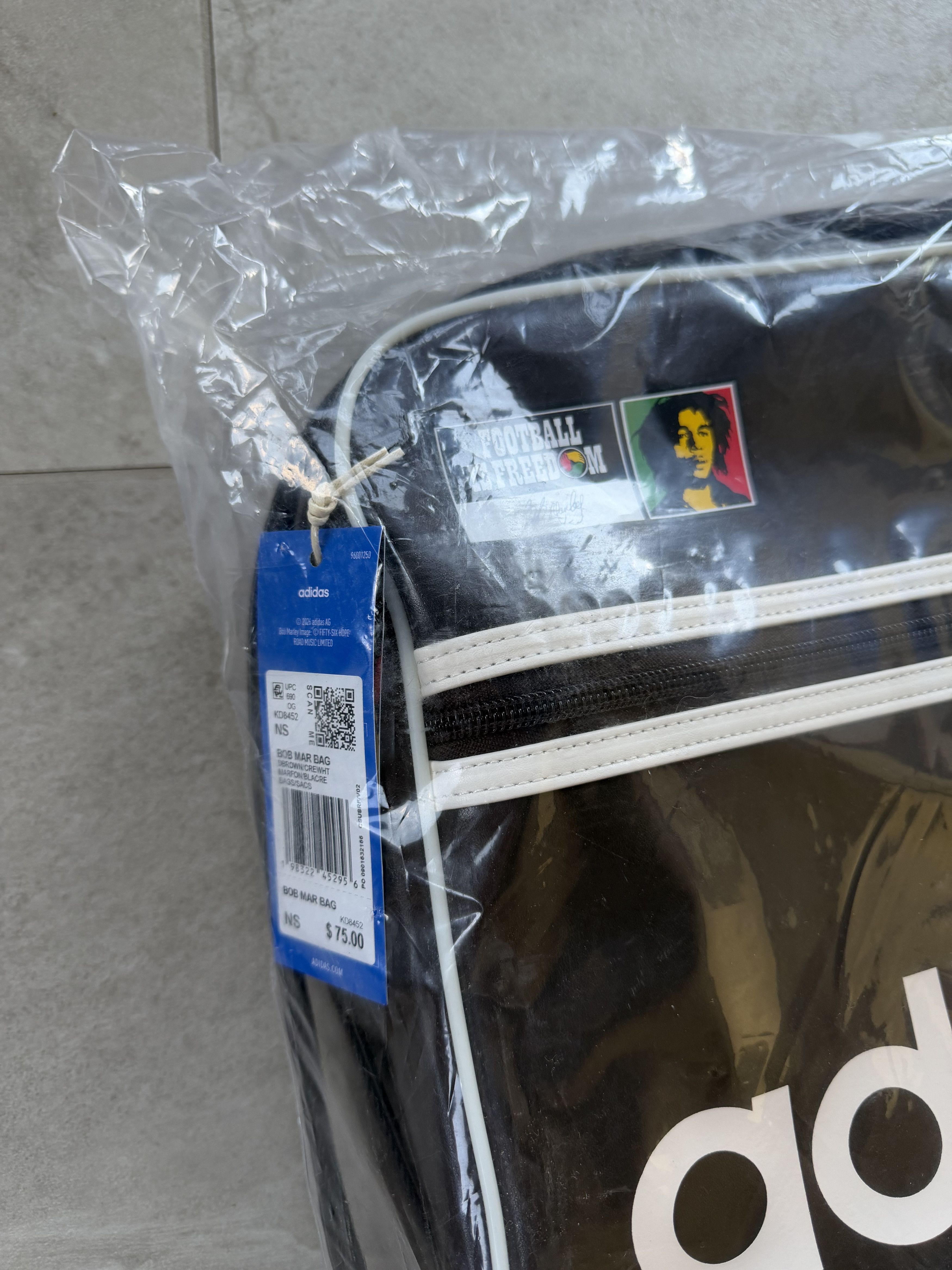 Adidas × Bob Marley Adidas Bob Marley Faux Leather Bag in Brown Size ONE SIZE - 3 Thumbnail