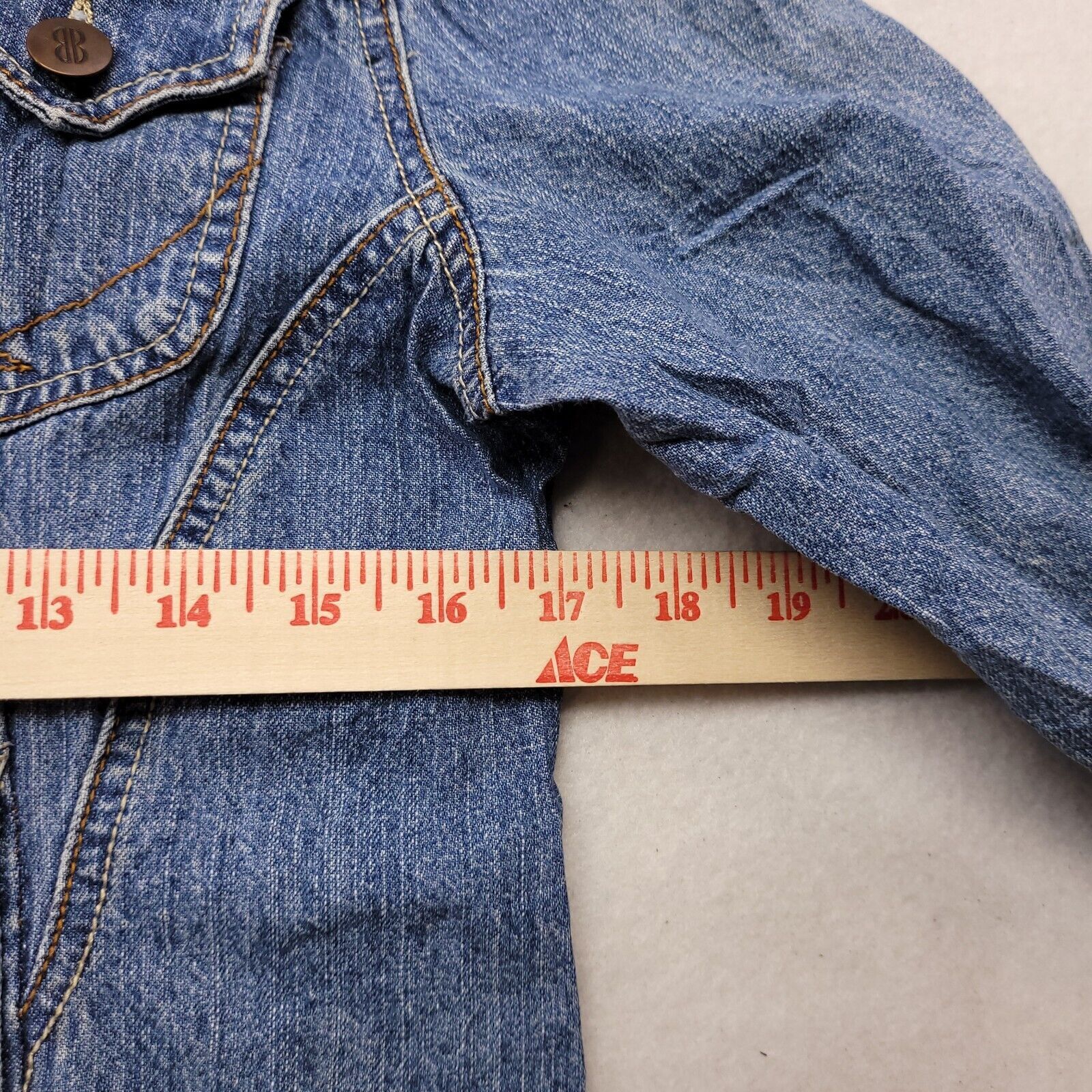 Bill Blass Bill Blass Casual Button Up Denim Jacket Womens Size M Blue Size M / US 6-8 / IT 42-44 - 8 Thumbnail
