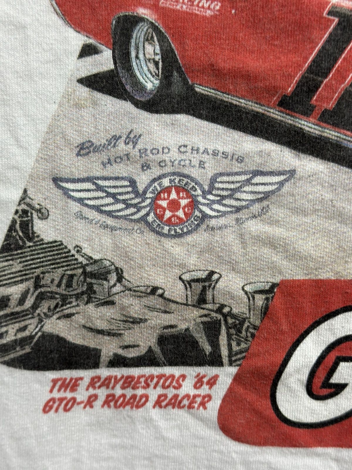 NASCAR × Vintage Vintage Raybestos Racing Brake & ChassisGto-R Faded Tee Size US XL / EU 56 / 4 - 3 Thumbnail