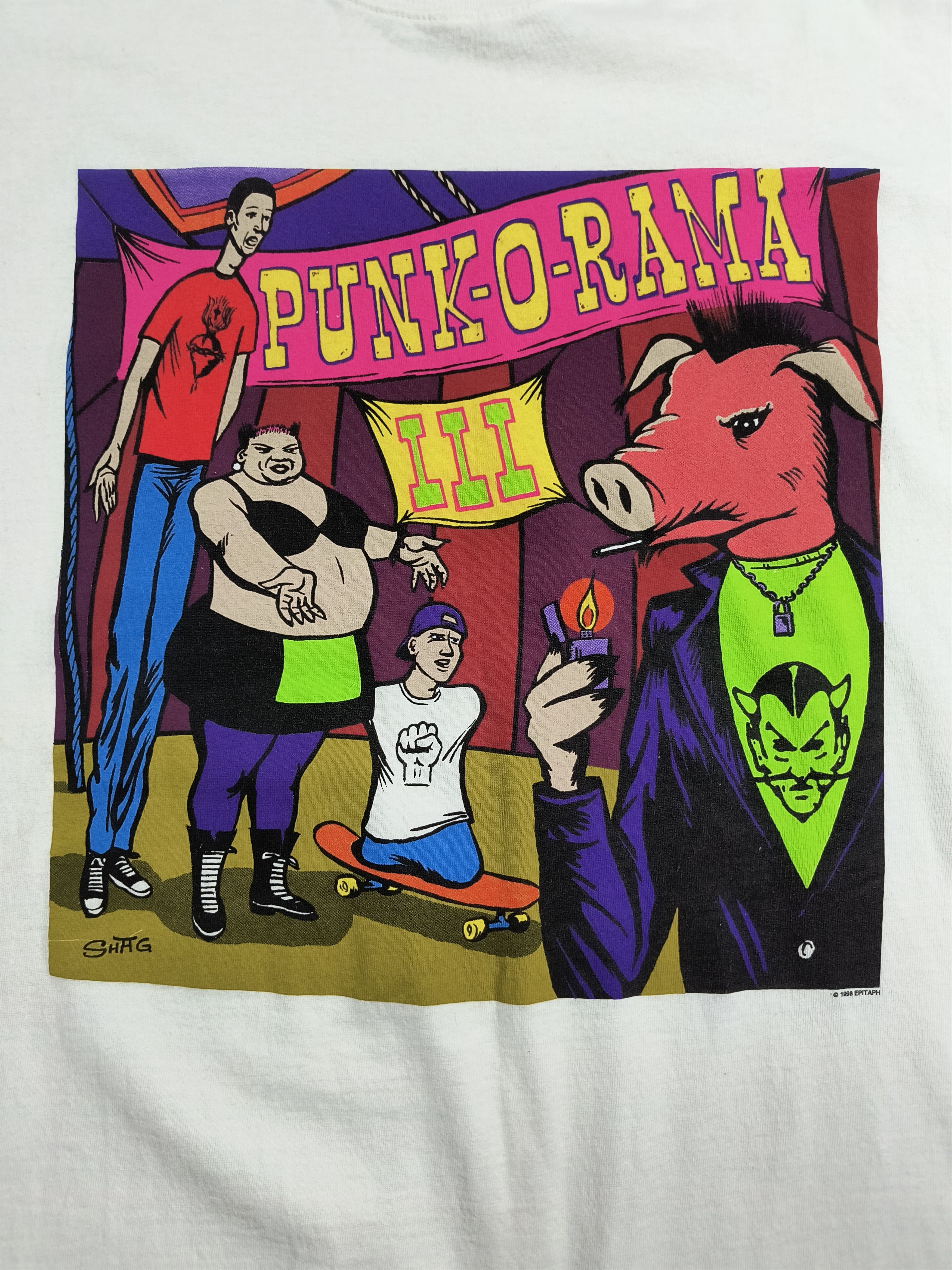 Band Tees Vintage Punk-O-Rama III Epitaph 1998 tee Size US XL / EU 56 / 4 - 1 Thumbnail