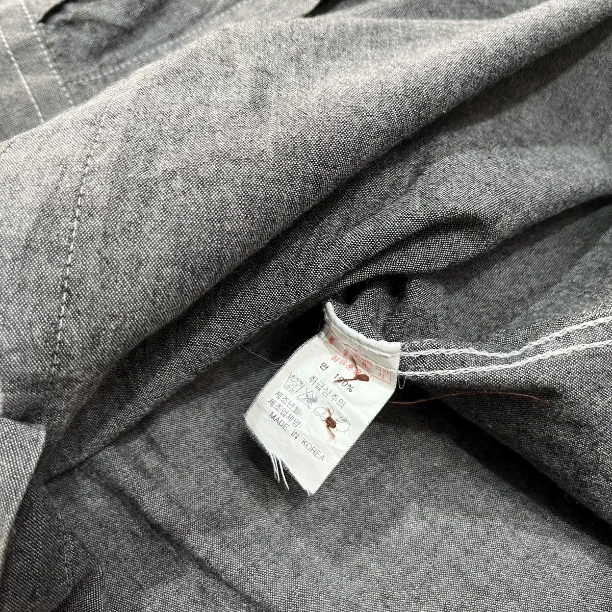 Tornado Mart Vintage FrizmWork Unique Pocket Long sleeve button shirt Size US XL / EU 56 / 4 - 7 Thumbnail