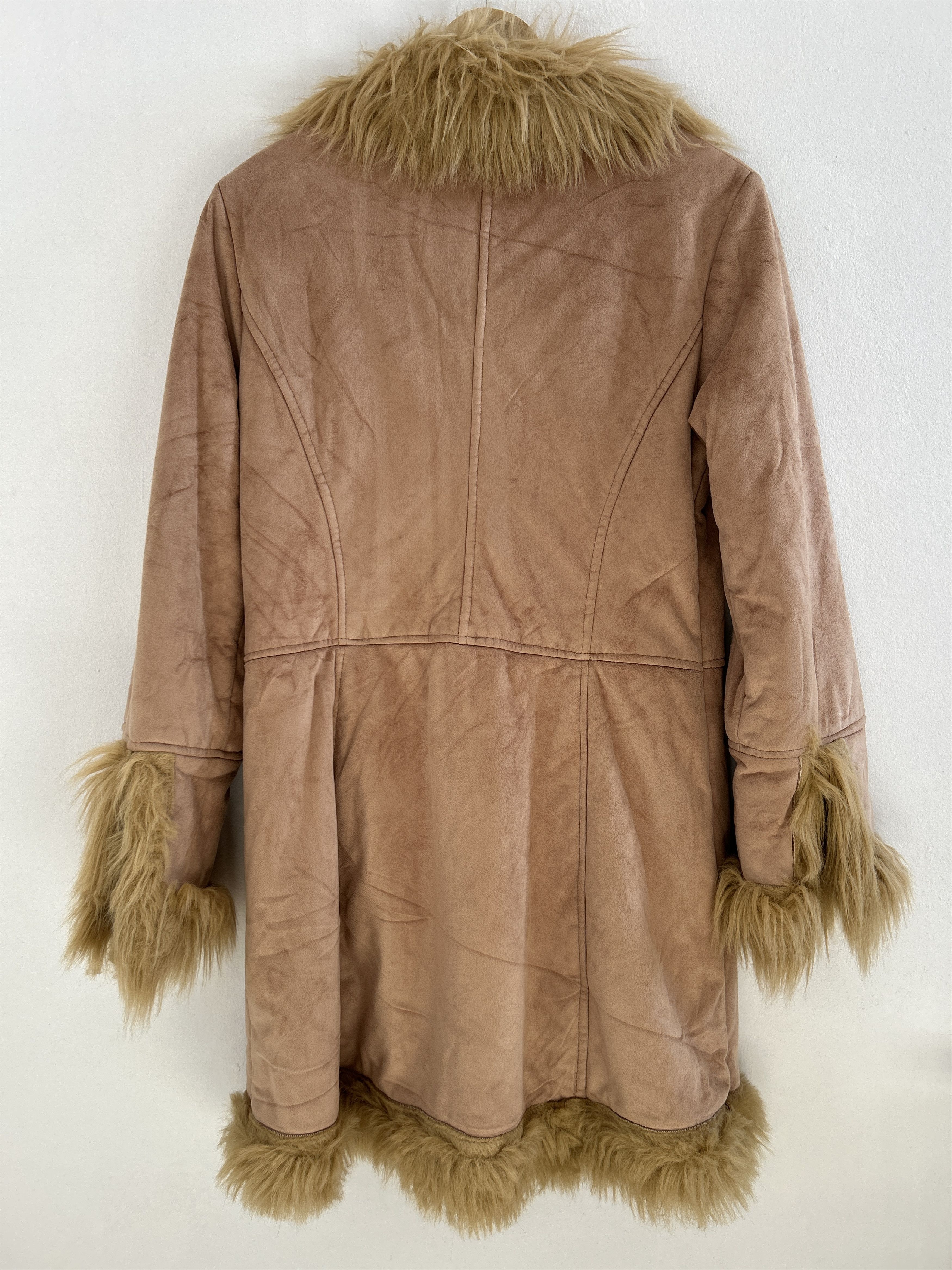 Vintage Vintage 70s Faux Suede Penny Lane Coat Size M / US 6-8 / IT 42-44 - 10 Thumbnail