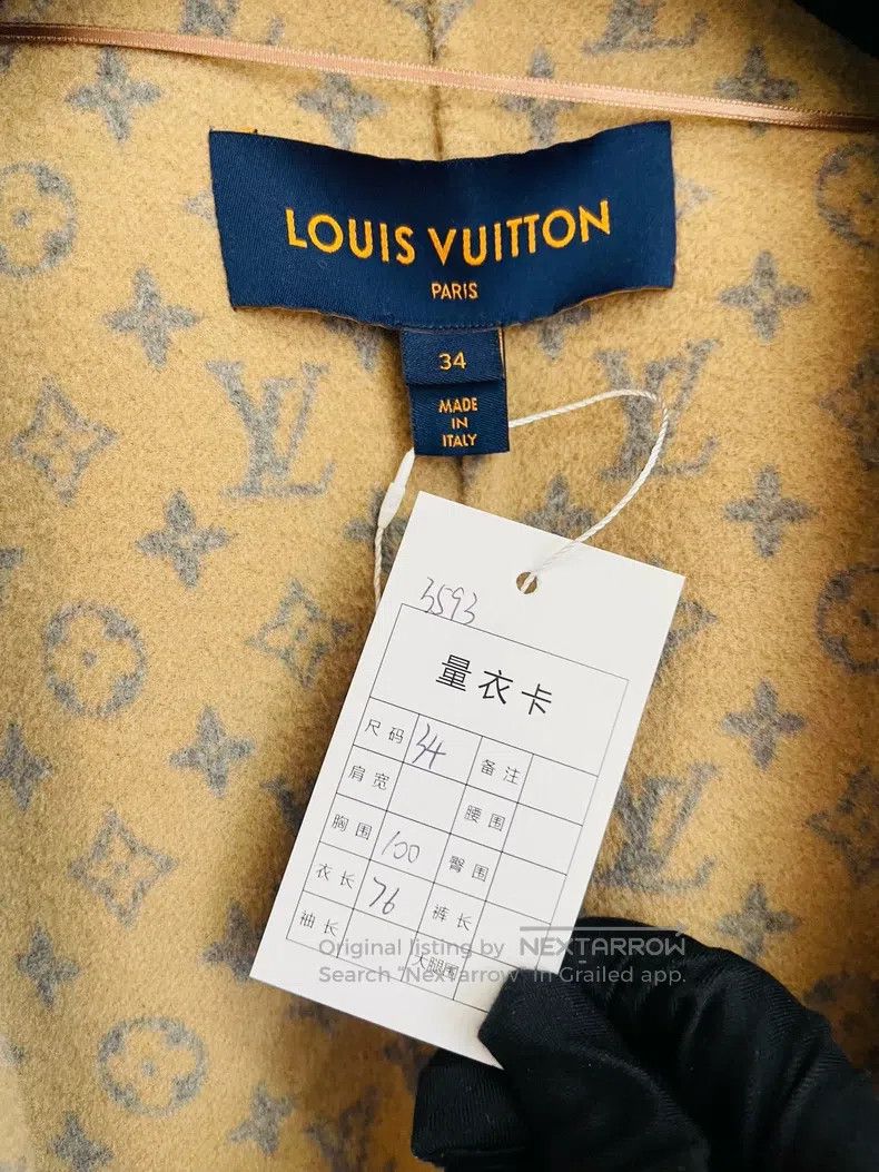 Louis Vuitton Louis Vuitton Cream tea logo bathrobe short coat Size XXS / US 00 / IT 34 - 2 Thumbnail