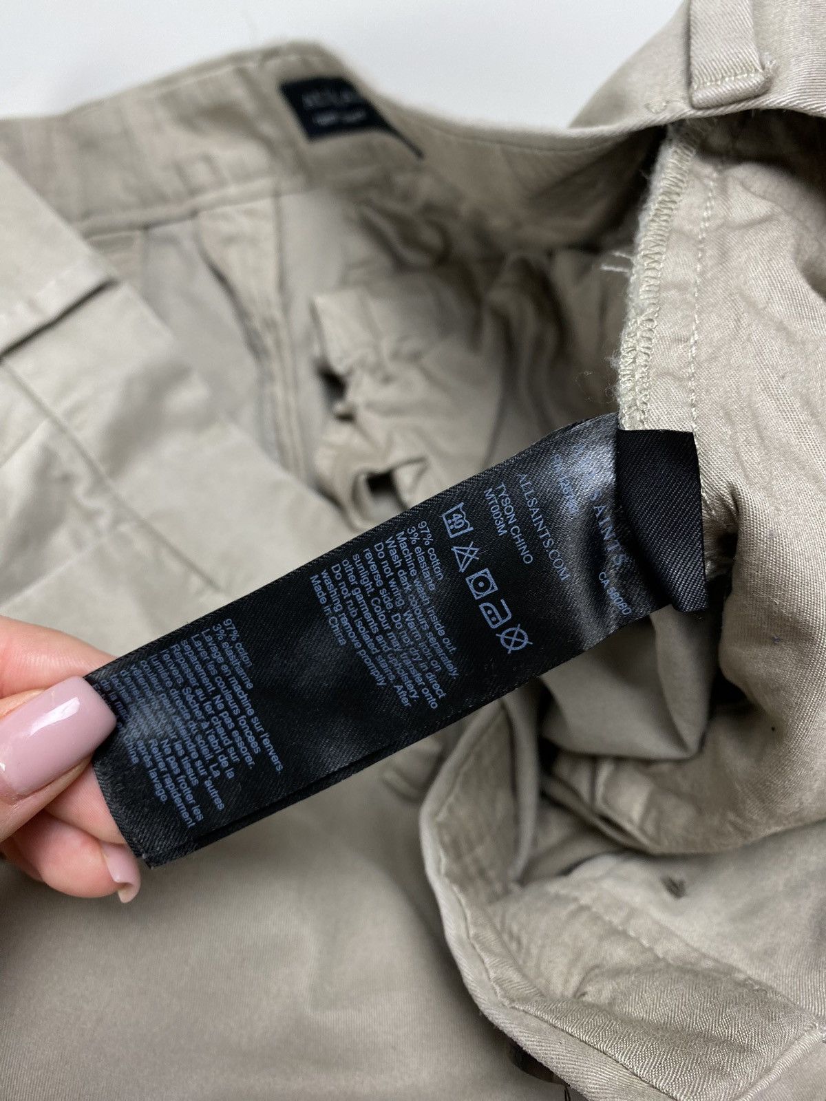Allsaints × Japanese Brand Allsaints men’s Tyson Chino pants trousers size 34 Size US 34 / EU 50 - 17 Thumbnail