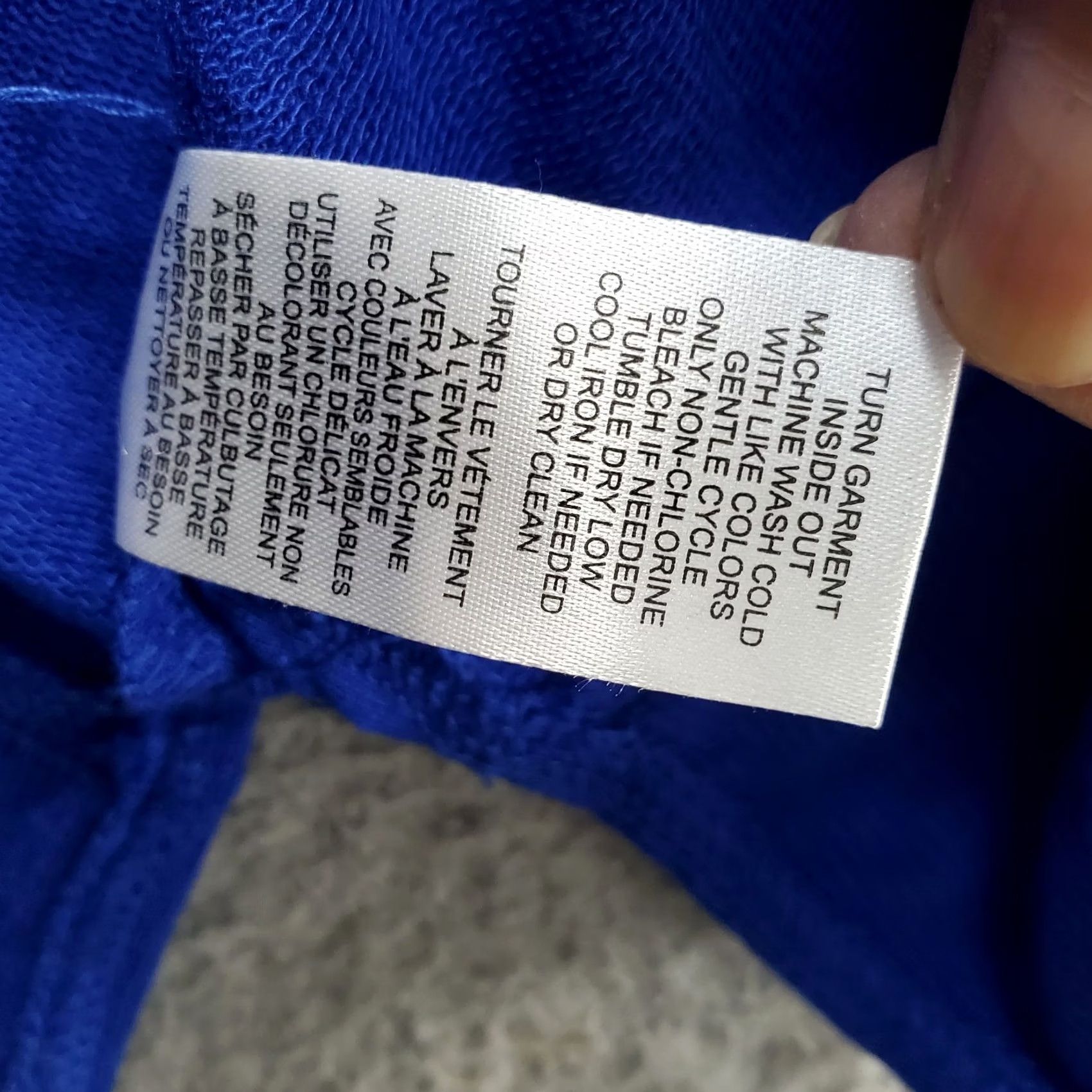 Vintage Workshop Womens 3X Blue Moisture Wicking Breathable Pullover Sweater Size XXL / US 16-18 / IT 52-54 - 8 Thumbnail