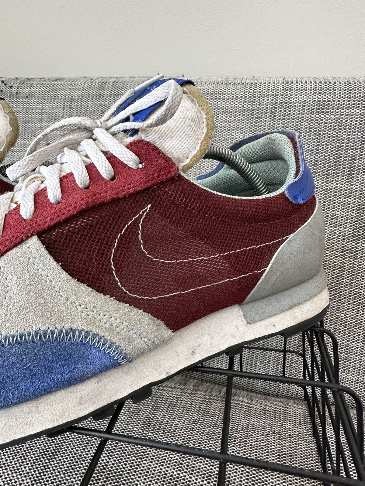 Nike N.354 Daybreak Type Burgundy Royal Size US 9.5 / EU 42-43 - 4 Thumbnail