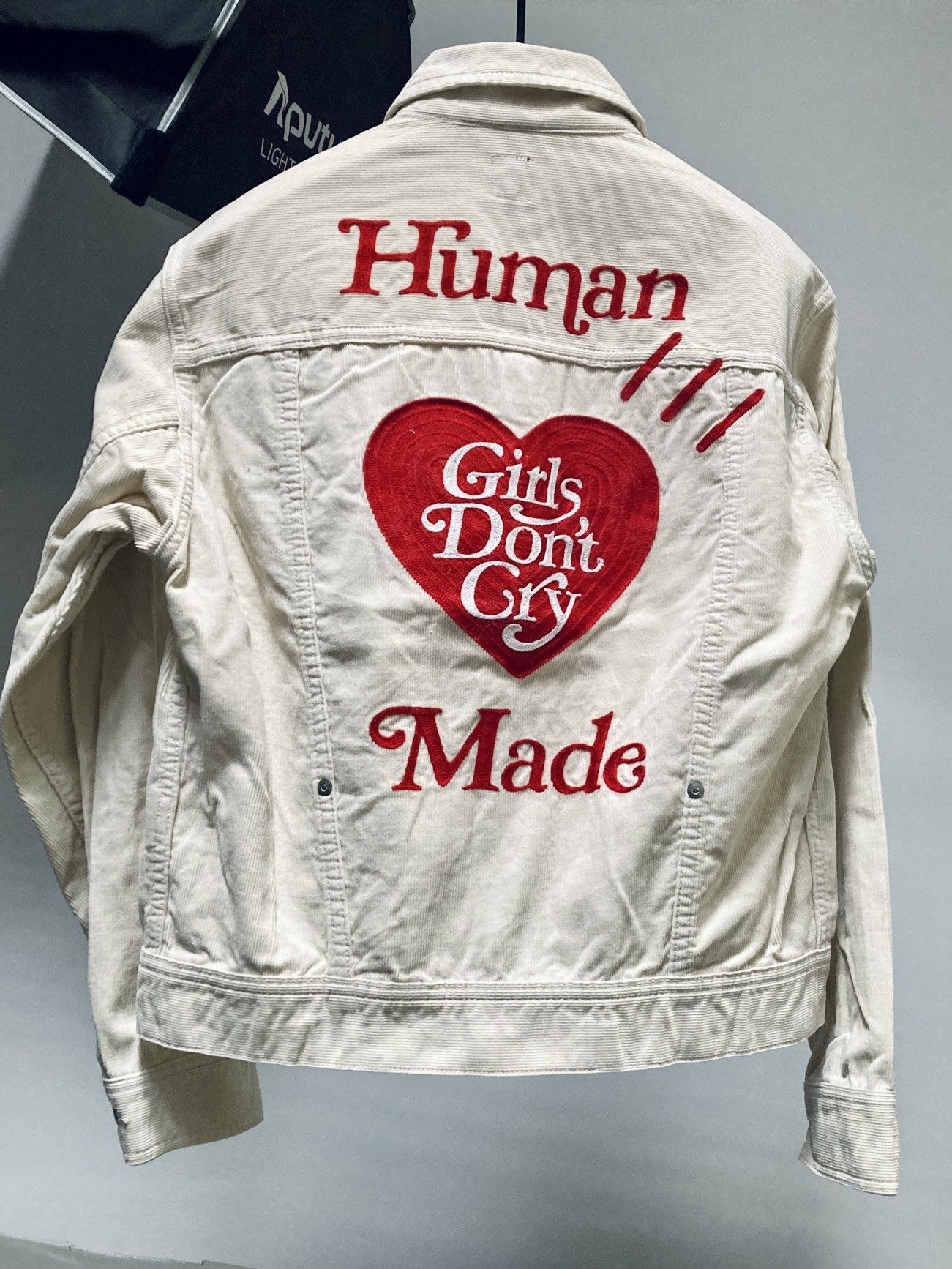 Girls Don't Cry × Human Made NIGO HUMAN MADE®︎ x VERDY Girls Don’t Cry WORK JACKET Size US S / EU 44-46 / 1 - 8 Thumbnail