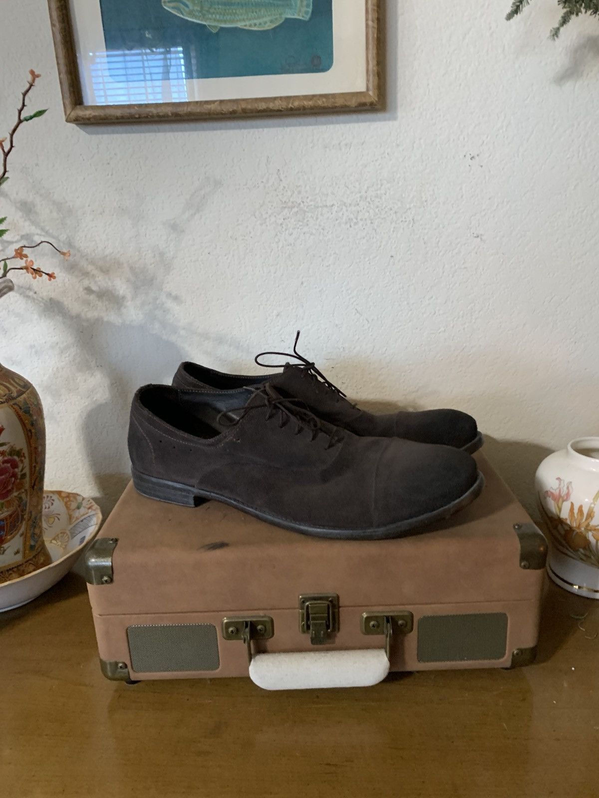 Other Pawleks Suede Cap toe dress shoes Size US 10 / EU 43 - 4 Thumbnail