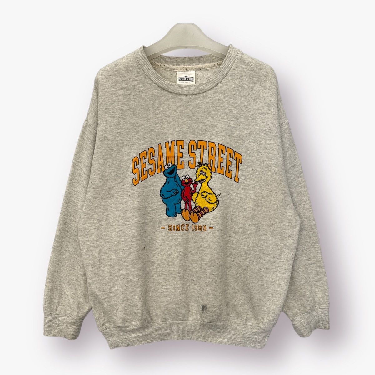 Cartoon Network 🔥 Vintage Sesame Street Size US L / EU 52-54 / 3 - 1 Thumbnail