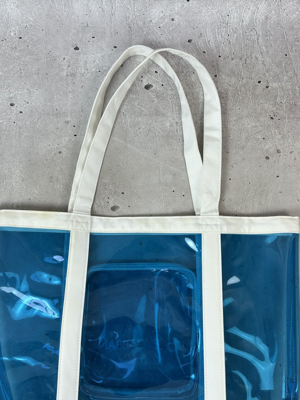 Dolce & Gabbana Vintage Dolce&Gabbana Light Blue Tote Beach Bag Size ONE SIZE - 9 Thumbnail