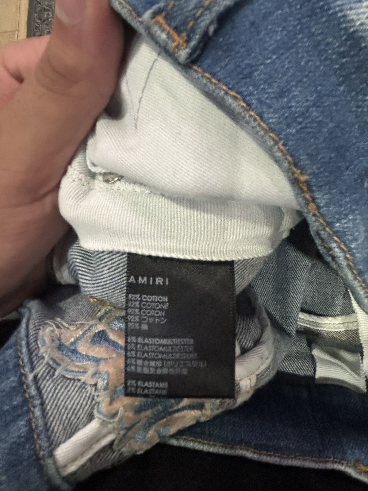 Amiri Amiri Chemist Jeans Size US 34 / EU 50 - 6 Thumbnail