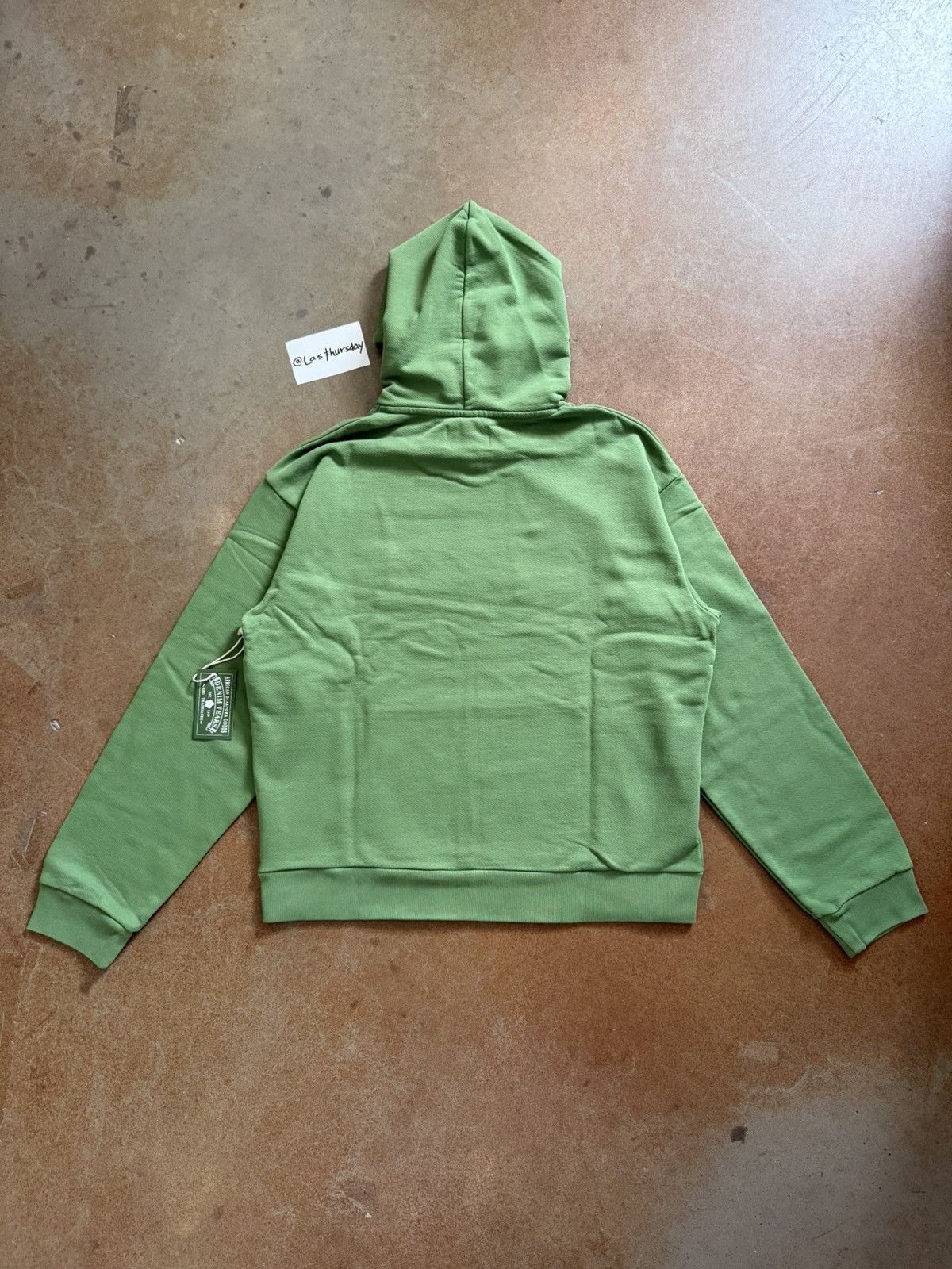 DENIM TEARS Denim Tears Cut Logo Hoodie Green Large Size US L / EU 52-54 / 3 - 6 Thumbnail
