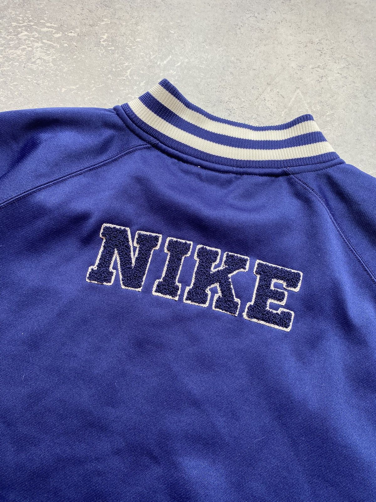 Vintage Vintage Nike Men’s Blue Zip Hoodie Size Medium Size US M / EU 48-50 / 2 - 7 Thumbnail