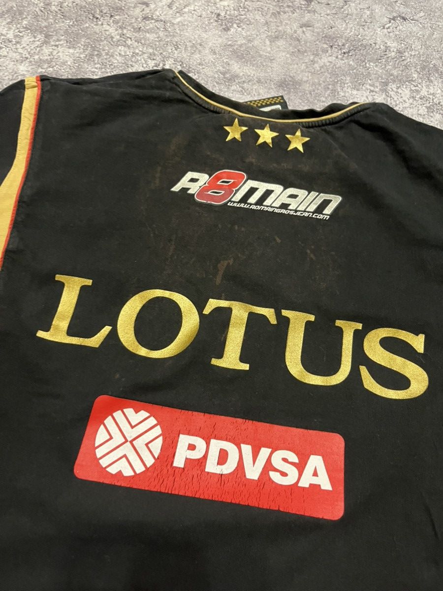 Formula 1 Lotus F1 team Romain Grosjean USED tee shirt Size US M / EU 48-50 / 2 - 3 Thumbnail