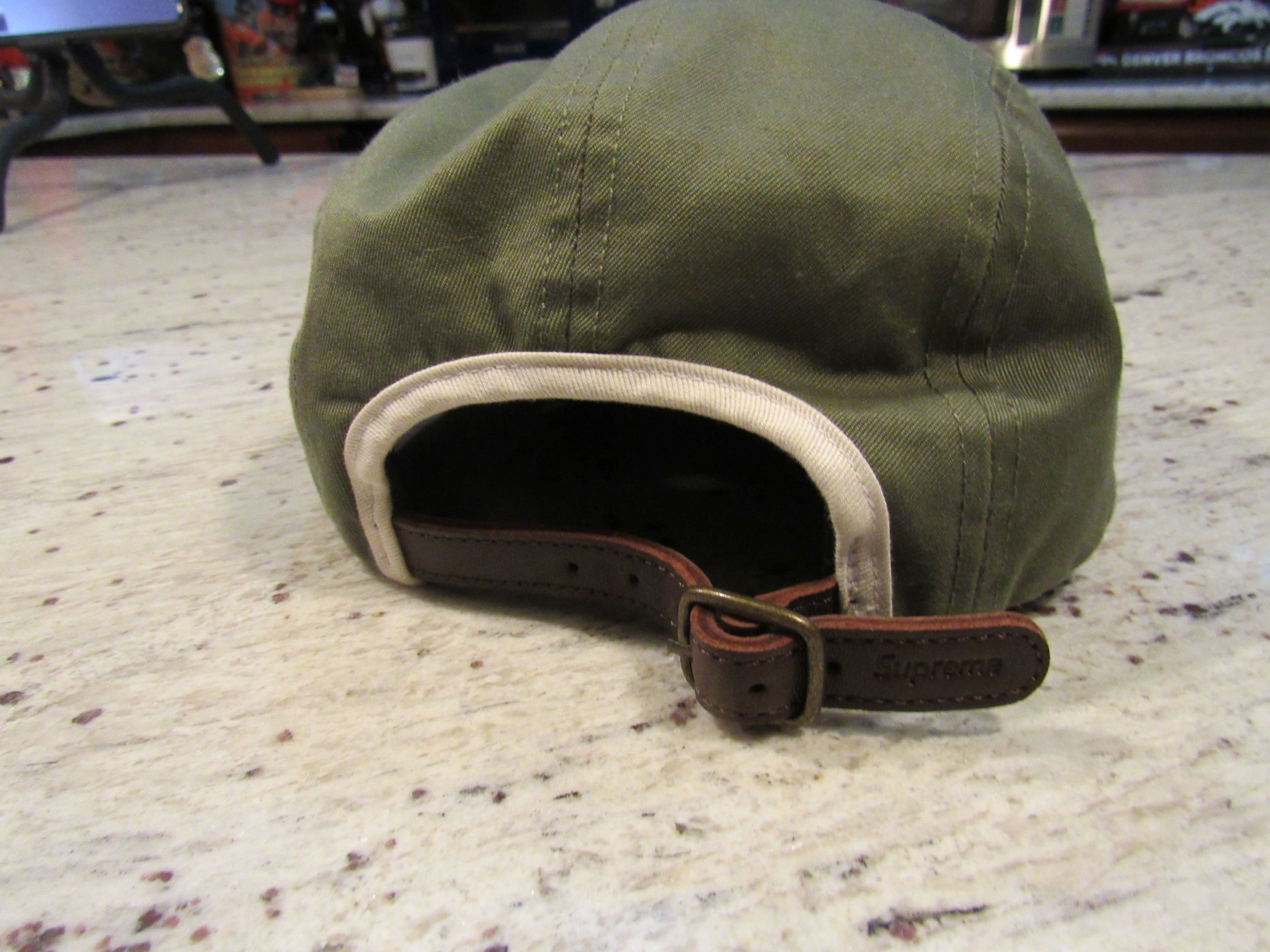 Supreme Supreme Camp Cap 'Olive' SS19 Size ONE SIZE - 2 Thumbnail