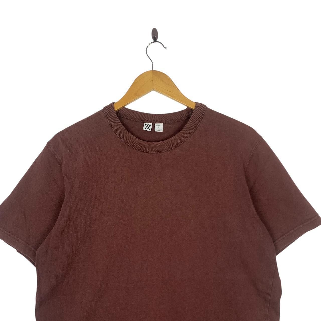 Lemaire × Uniqlo LEMAIRE x UNIQLO COLLECTION Plain Brown Tee Shirt Top Size US L / EU 52-54 / 3 - 2 Thumbnail