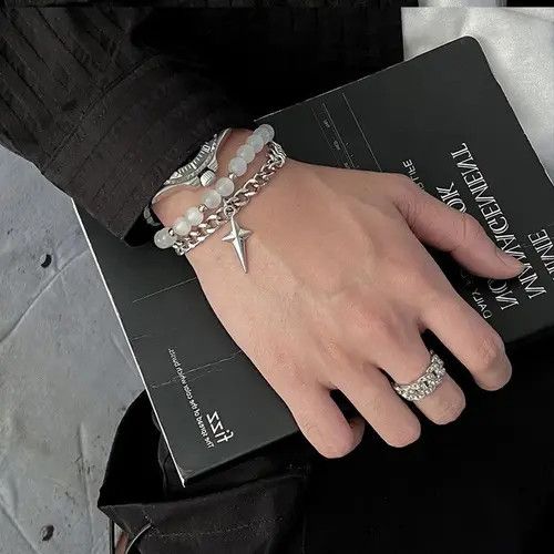 Jewelry Pearl Layered Chain Bracelet Size ONE SIZE - 2 Thumbnail