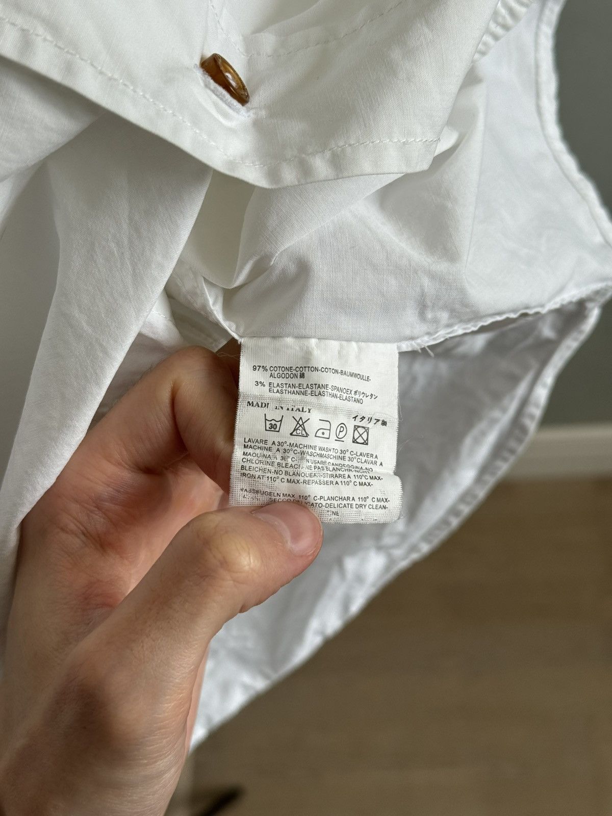 Vivienne Westwood Vivienne Westwood classic whit shirt size 3 Size US M / EU 48-50 / 2 - 9 Thumbnail