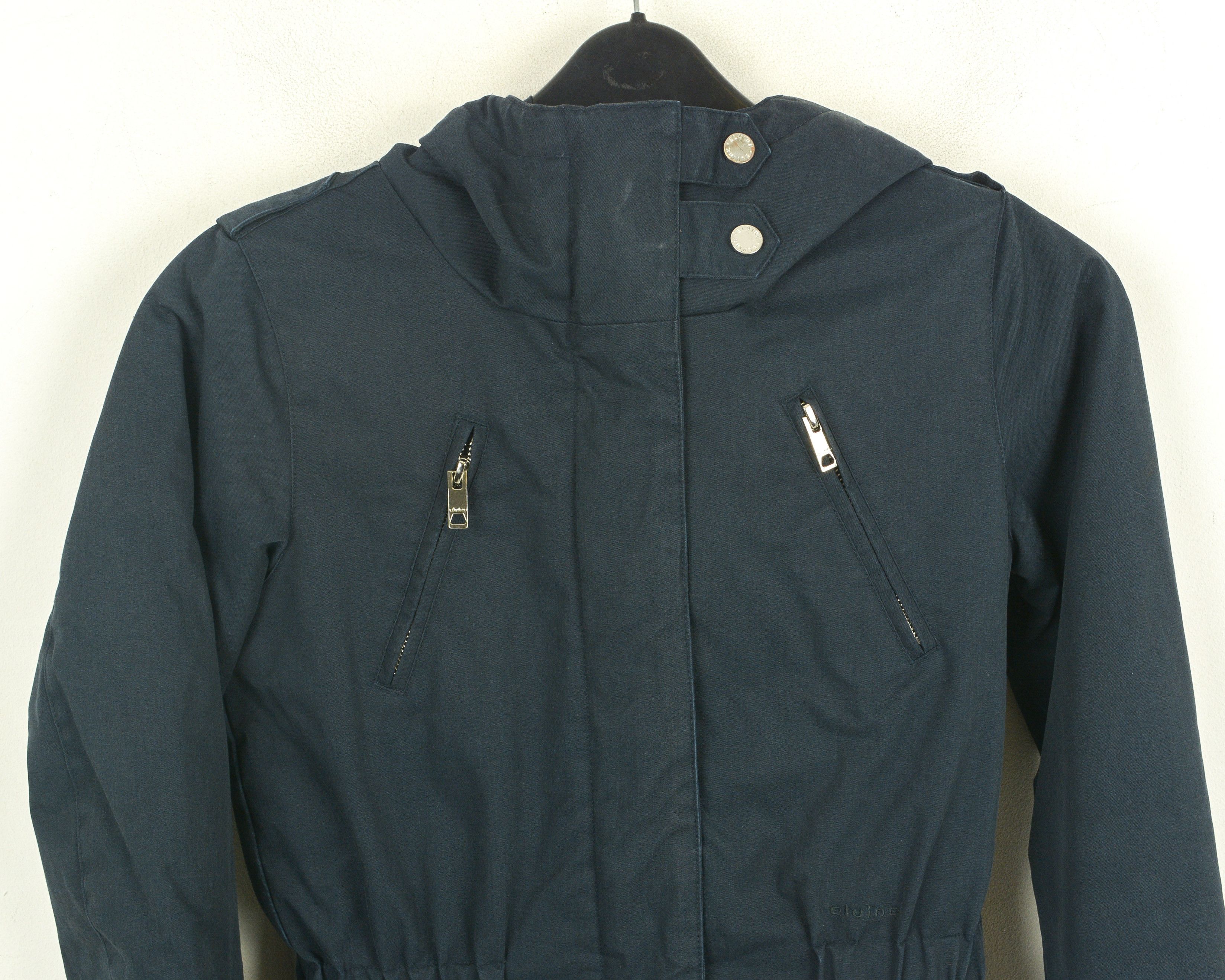 ELVINE Parka Jacket Womens XS Coat Ladies Hooded Outerwear UK 10 Size XS / US 0-2 / IT 36-38 - 2 Thumbnail