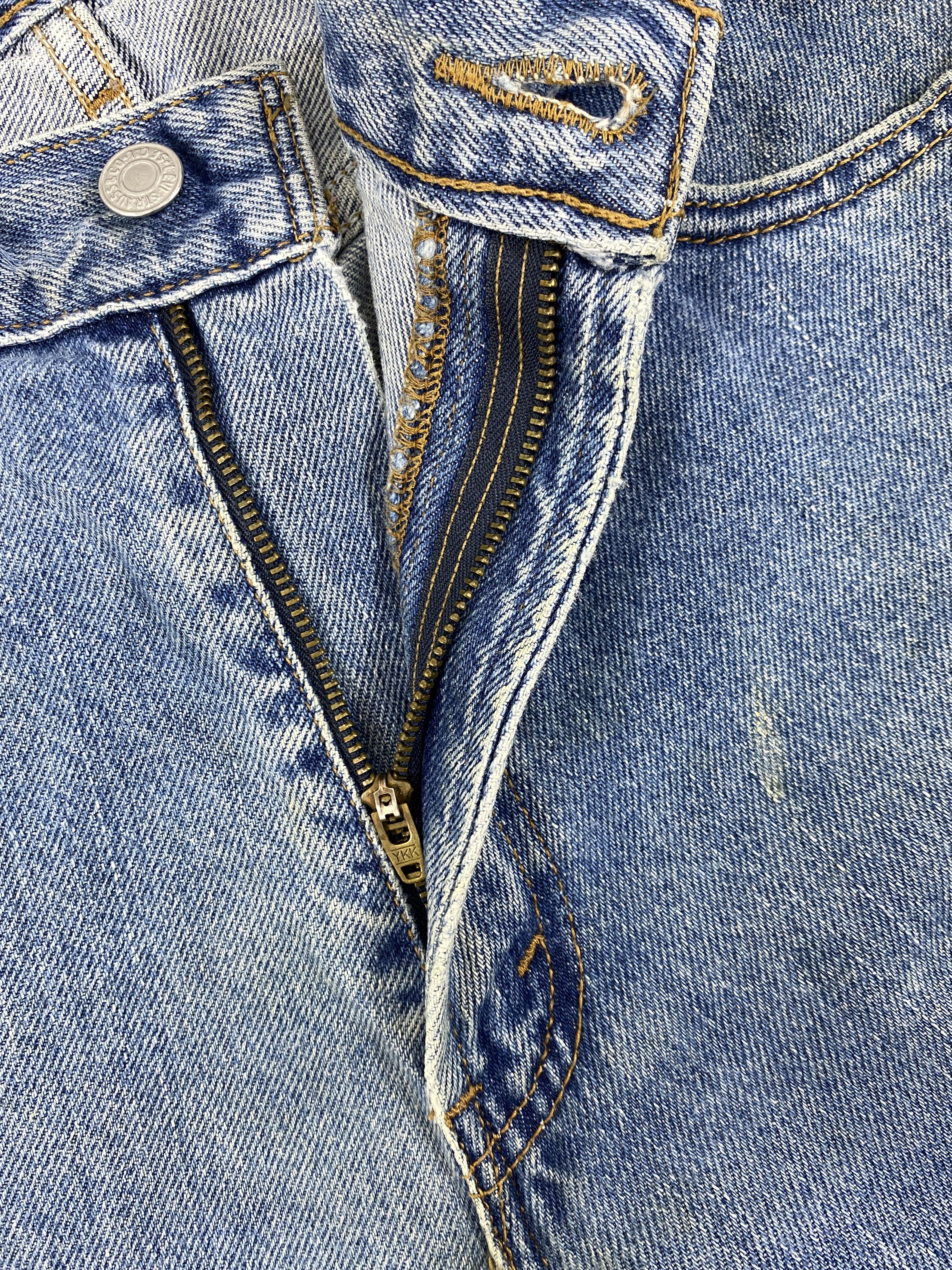 Levi's Vintage Levi's 560 Comfort Fit Dirty Denim 34 x 29.5 -JN558 Size US 34 / EU 50 - 6 Thumbnail