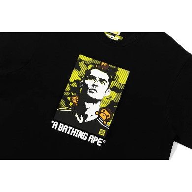 Bape CR7 Cristiano Ronaldo Bape Black T shirt Limited Edition New Size US L / EU 52-54 / 3 - 2 Thumbnail