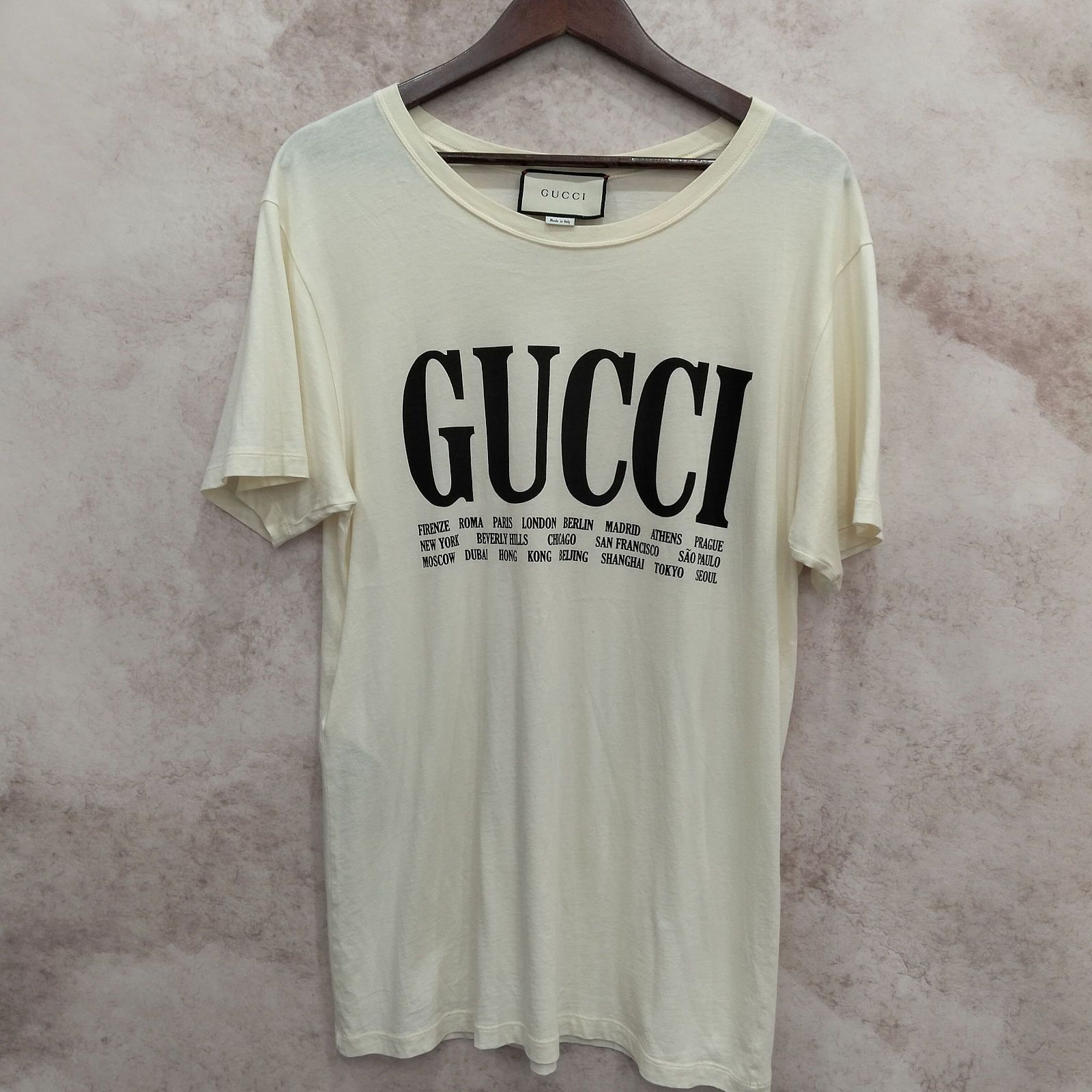Gucci Gucci City Print T-Shirt US M Size US M / EU 48-50 / 2 - 1 Thumbnail