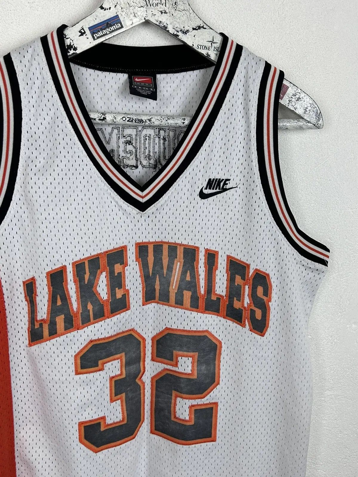 Nike 00s Vintage Nike Amar'e Stoudemire 2002 Lake Wales 32 Jersey Size US S / EU 44-46 / 1 - 2 Thumbnail