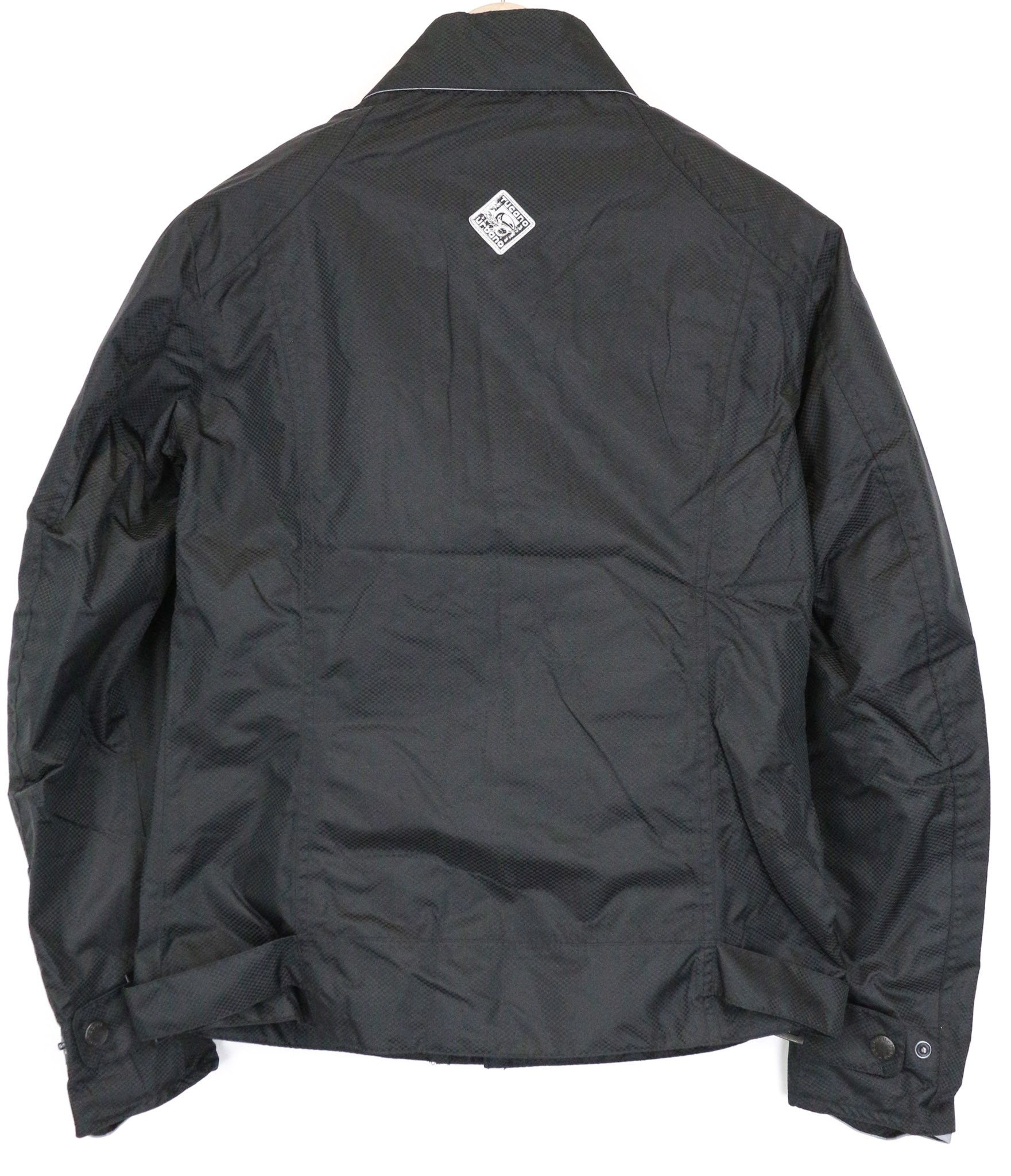 Other TINA L Black Windbreaker Moto Jacket 76222 Size L / US 10 / IT 46 - 2 Thumbnail