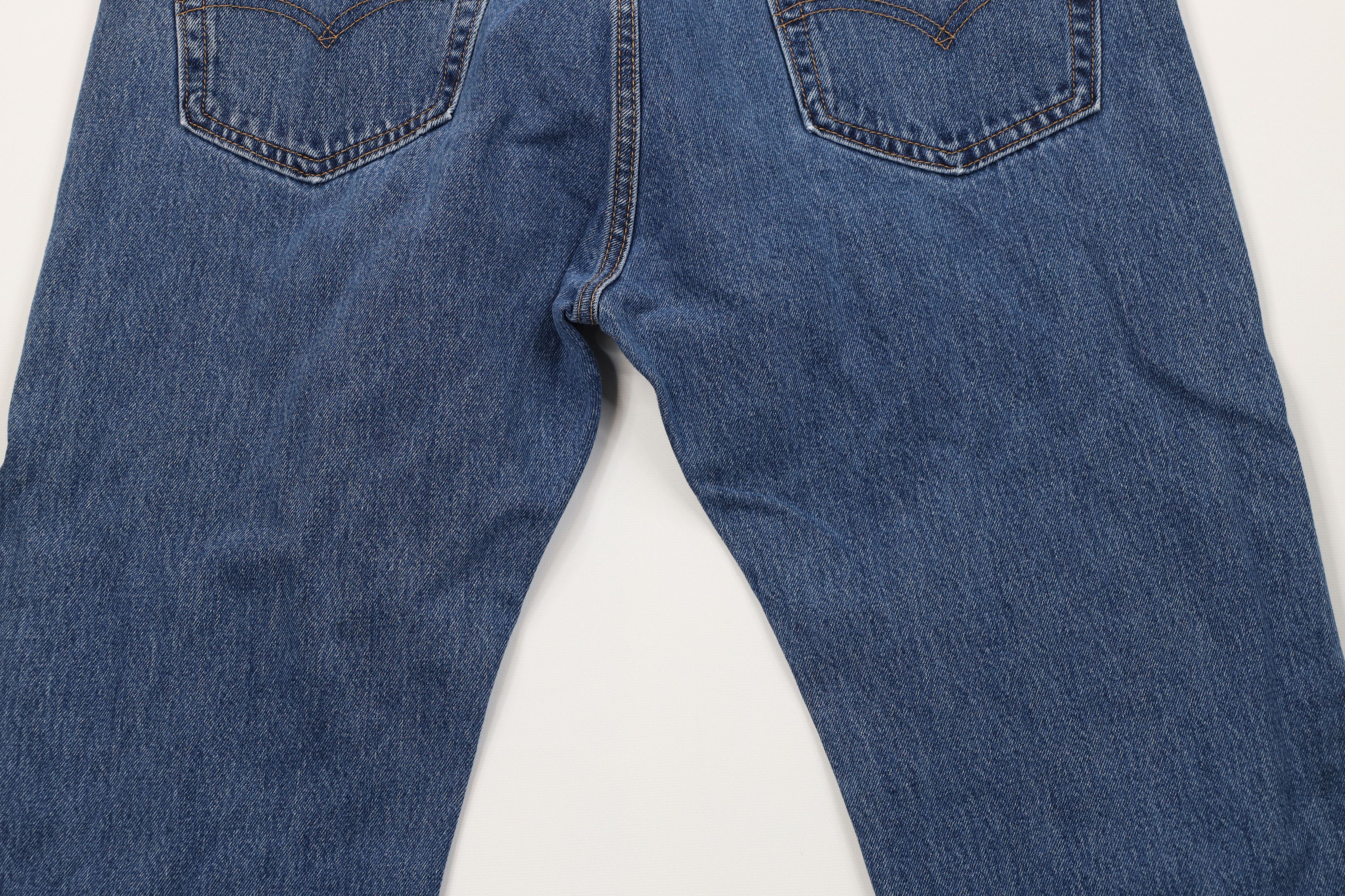 Levi's Vintage Y2K Levis 505 Fit Straight Leg Denim Jeans Blue Size US 36 / EU 52 - 11 Thumbnail