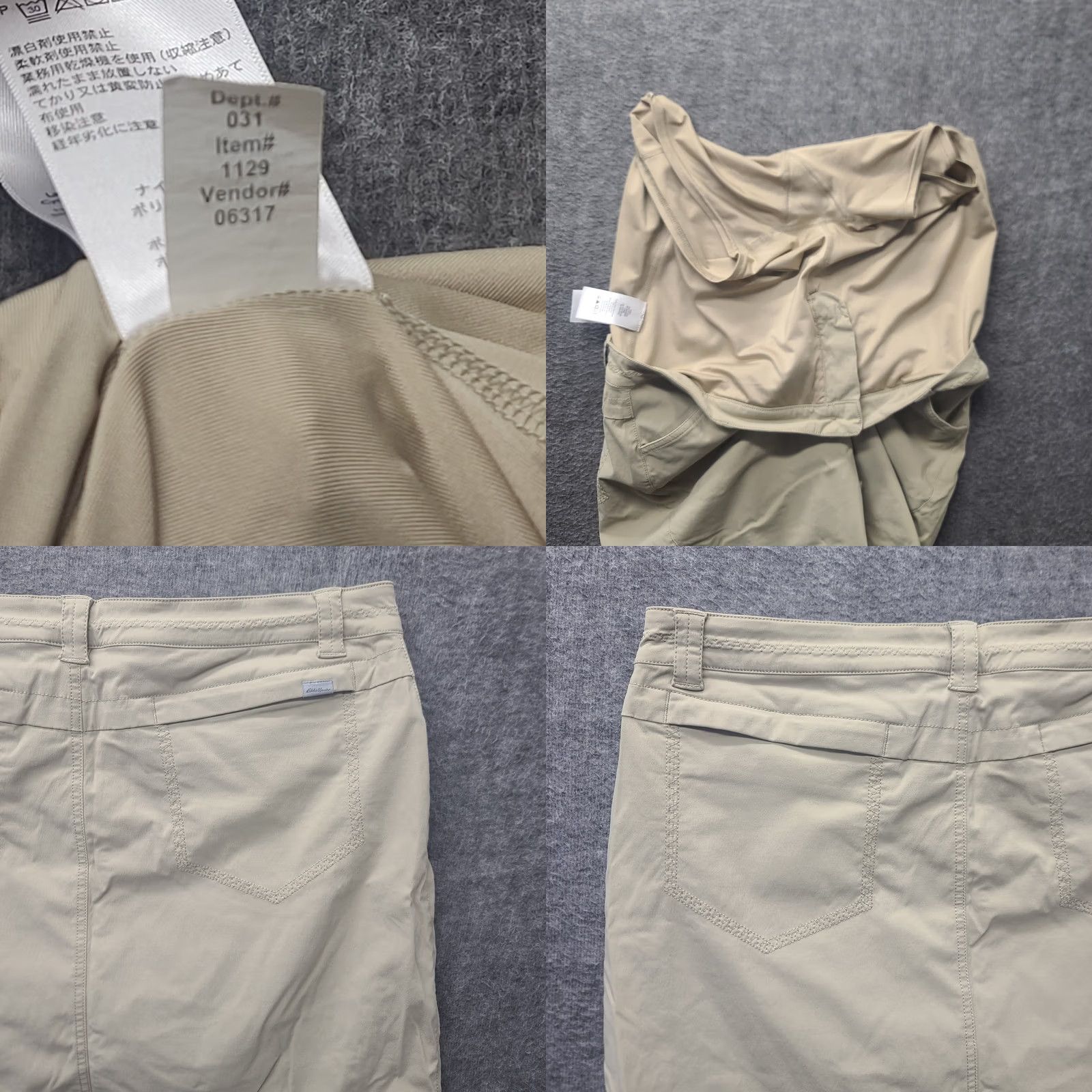 Eddie Bauer VINTAGE Eddie Bauer Travex Skort Womens 10 Aster Regular Fit Mid Rise Hiking Outdoors Size ONE SIZE - 8 Thumbnail