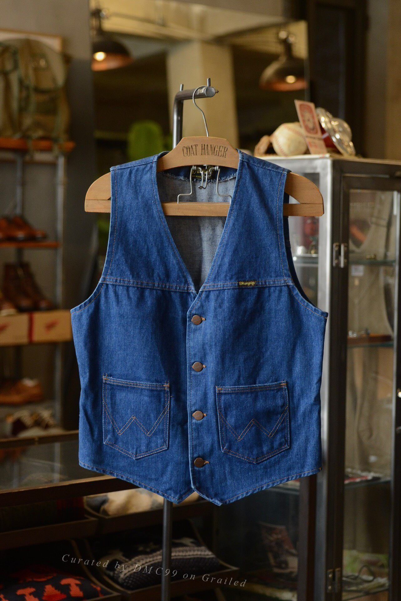 Wrangler Wrangler 1970s American Denim Vest Size US M / EU 48-50 / 2 - 1 Thumbnail