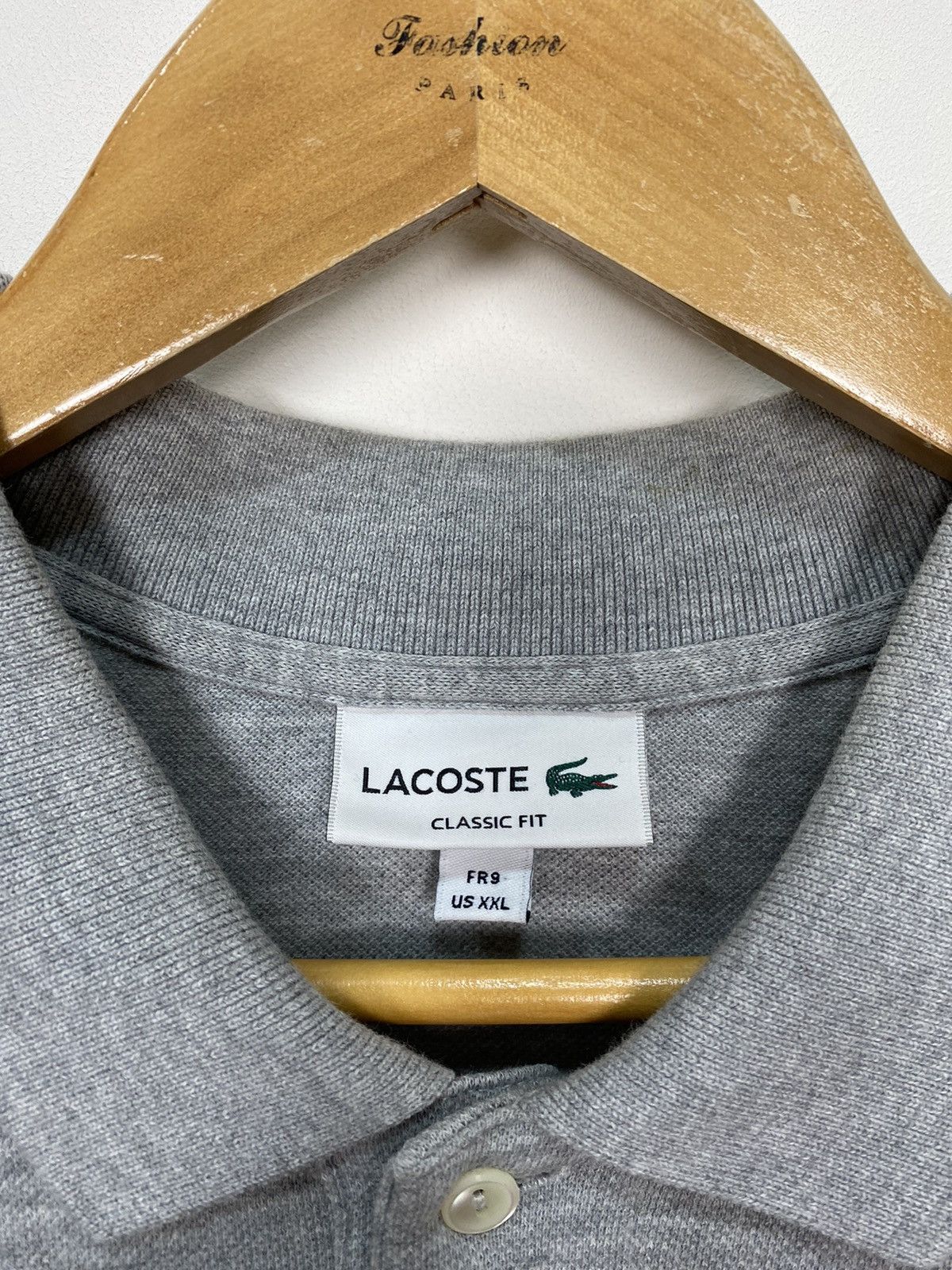 Lacoste Lacoste Polo Shirt Men’s Size XXL Classic Casual Top Grey Size US XXL / EU 58 / 5 - 4 Thumbnail