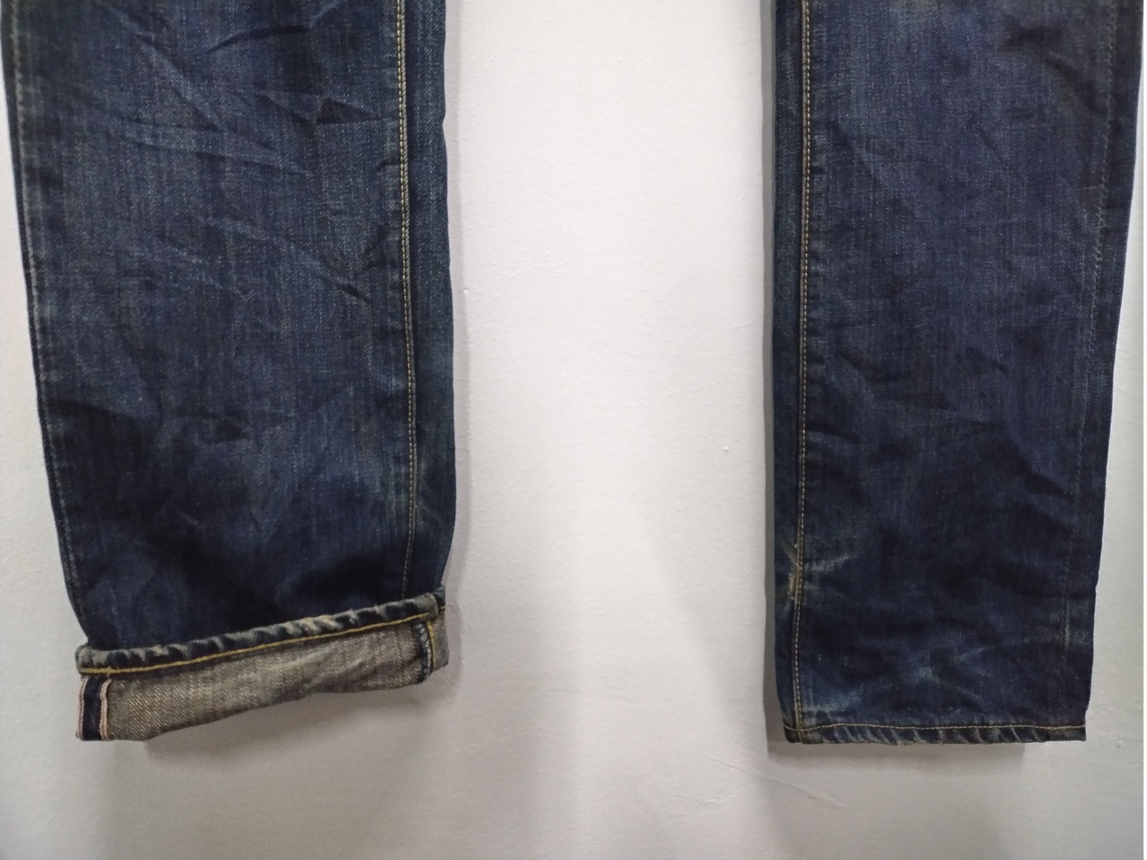 Japanese Brand Vtg selvedge somet straight jeans nice design & character Size US 32 / EU 48 - 6 Thumbnail