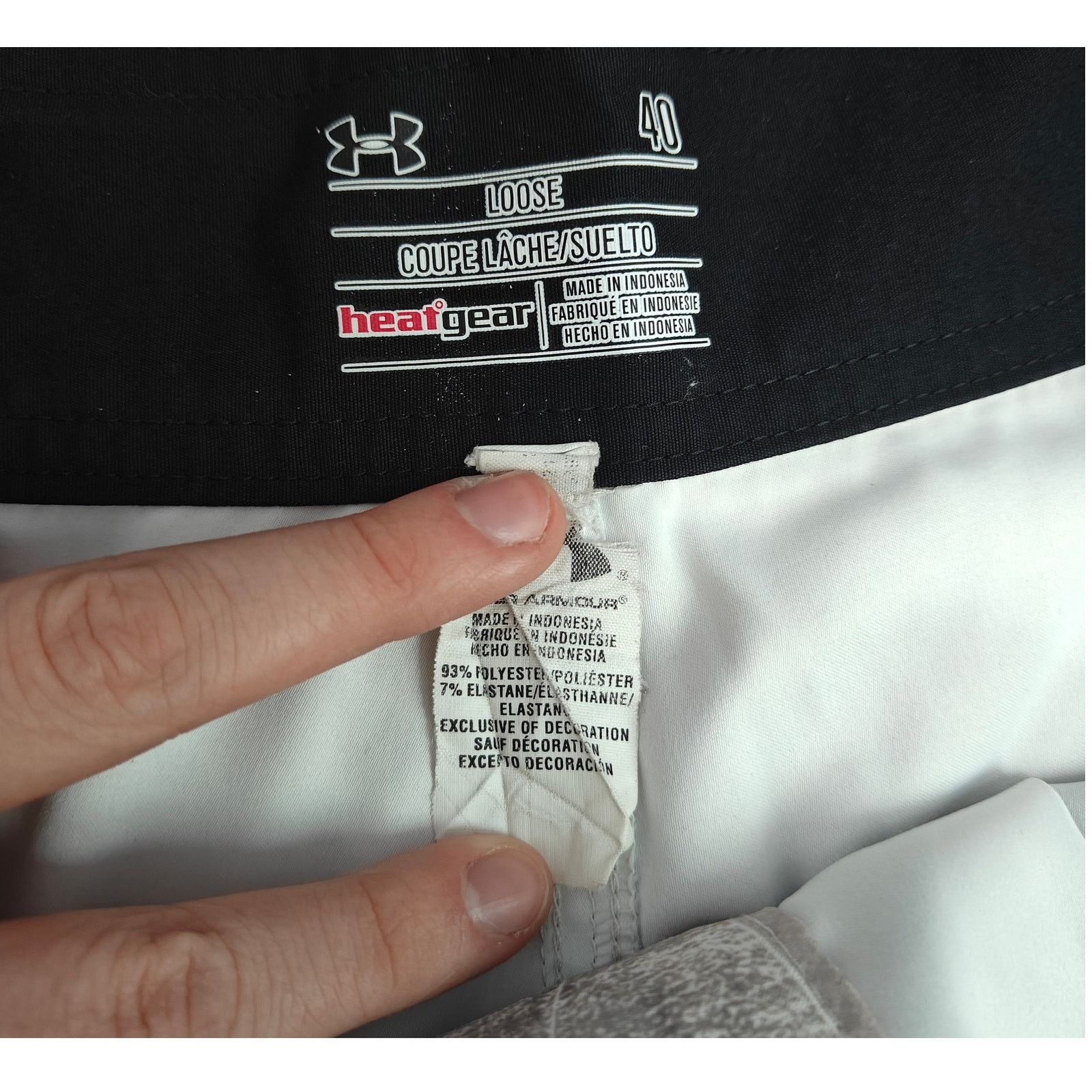 Under Armour Under Armour Reblek Boardshort Grey White Black Accent 40 Size US 40 / EU 56 - 2 Thumbnail