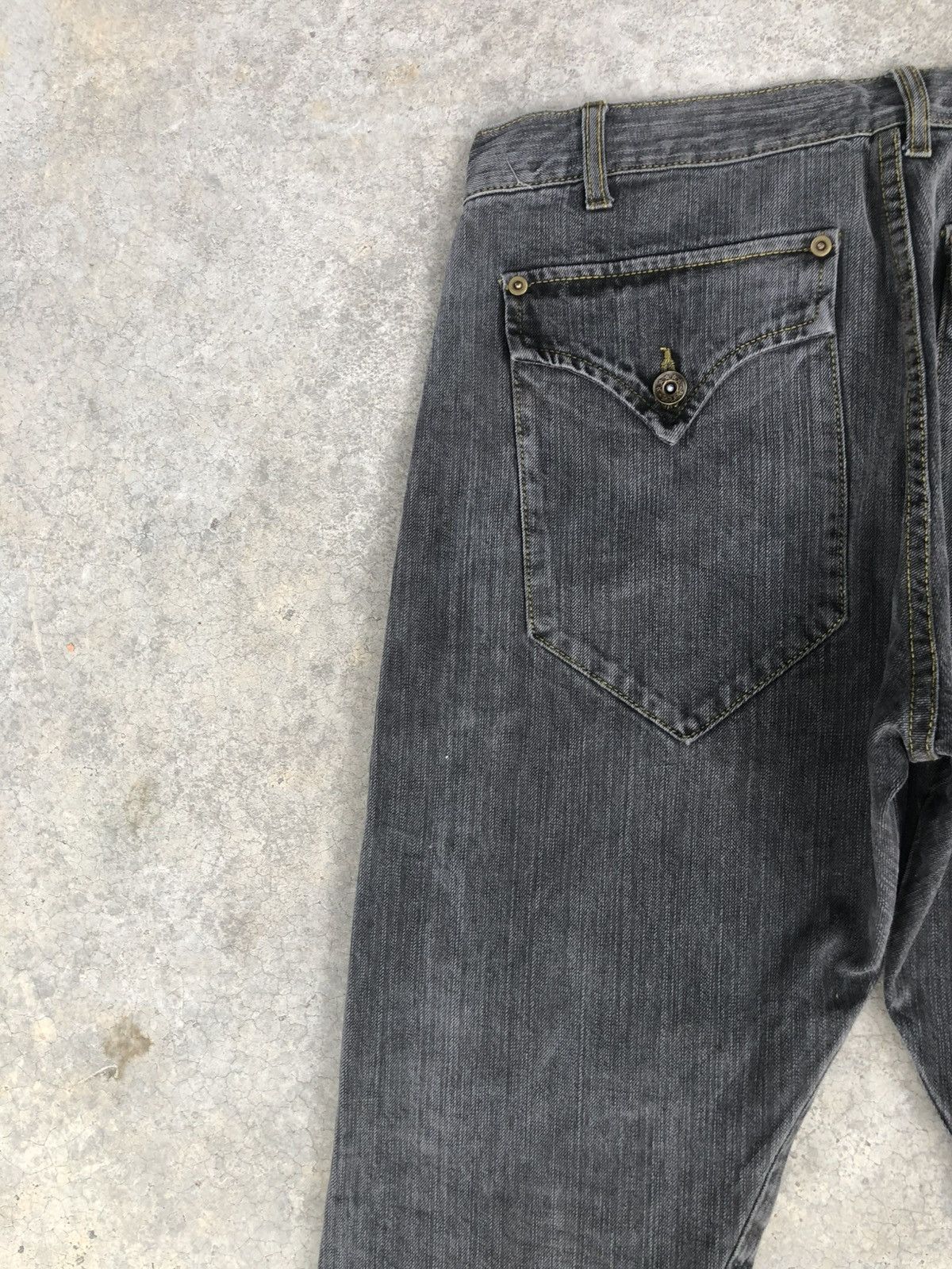 If Six Was Nine Japanese One After Flared Jeans Distressed Jeans Size US 33 - 9 Thumbnail