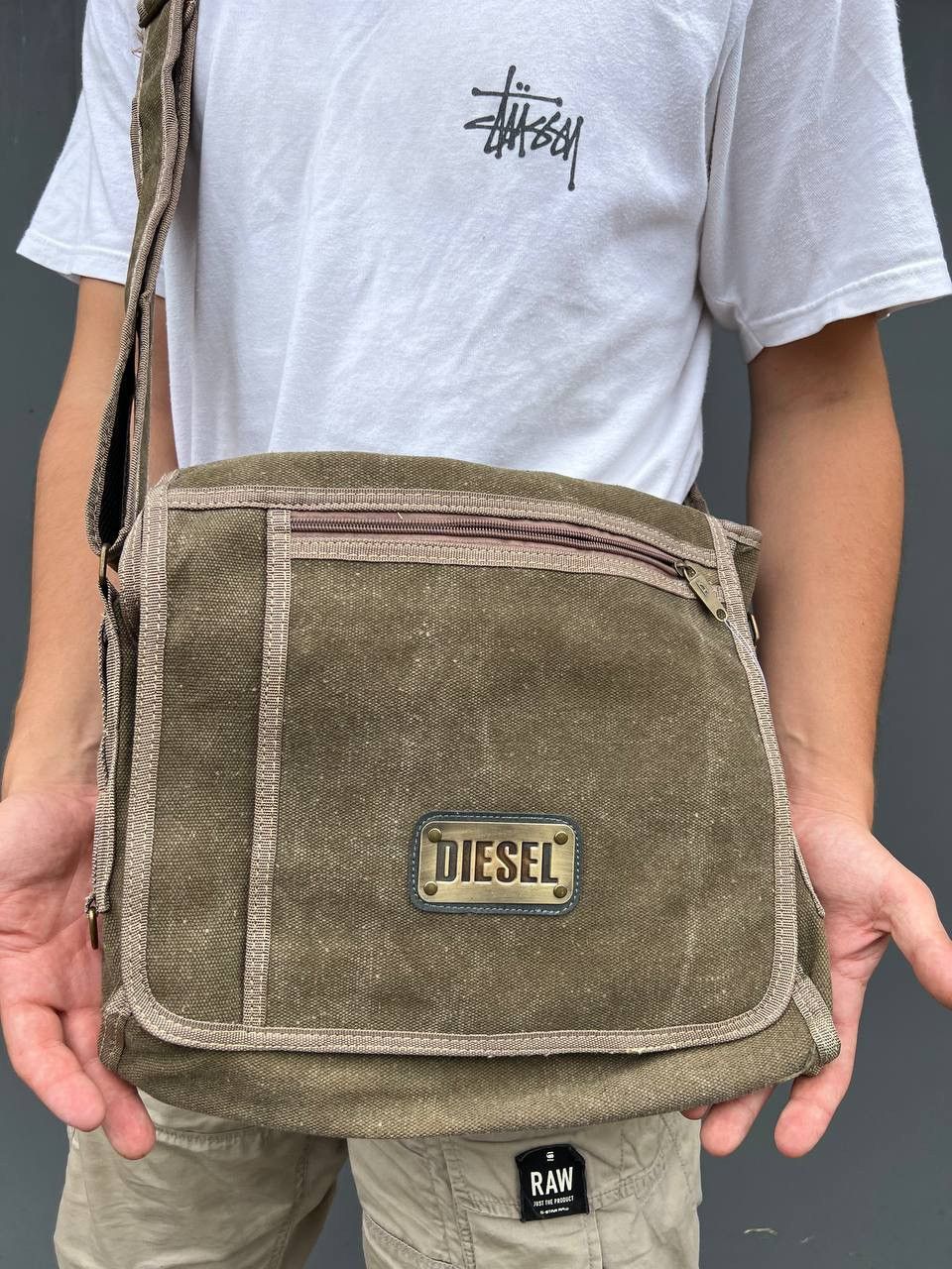 Vintage Vintage Diesel Y2k Denim Bag Size ONE SIZE - 7 Thumbnail