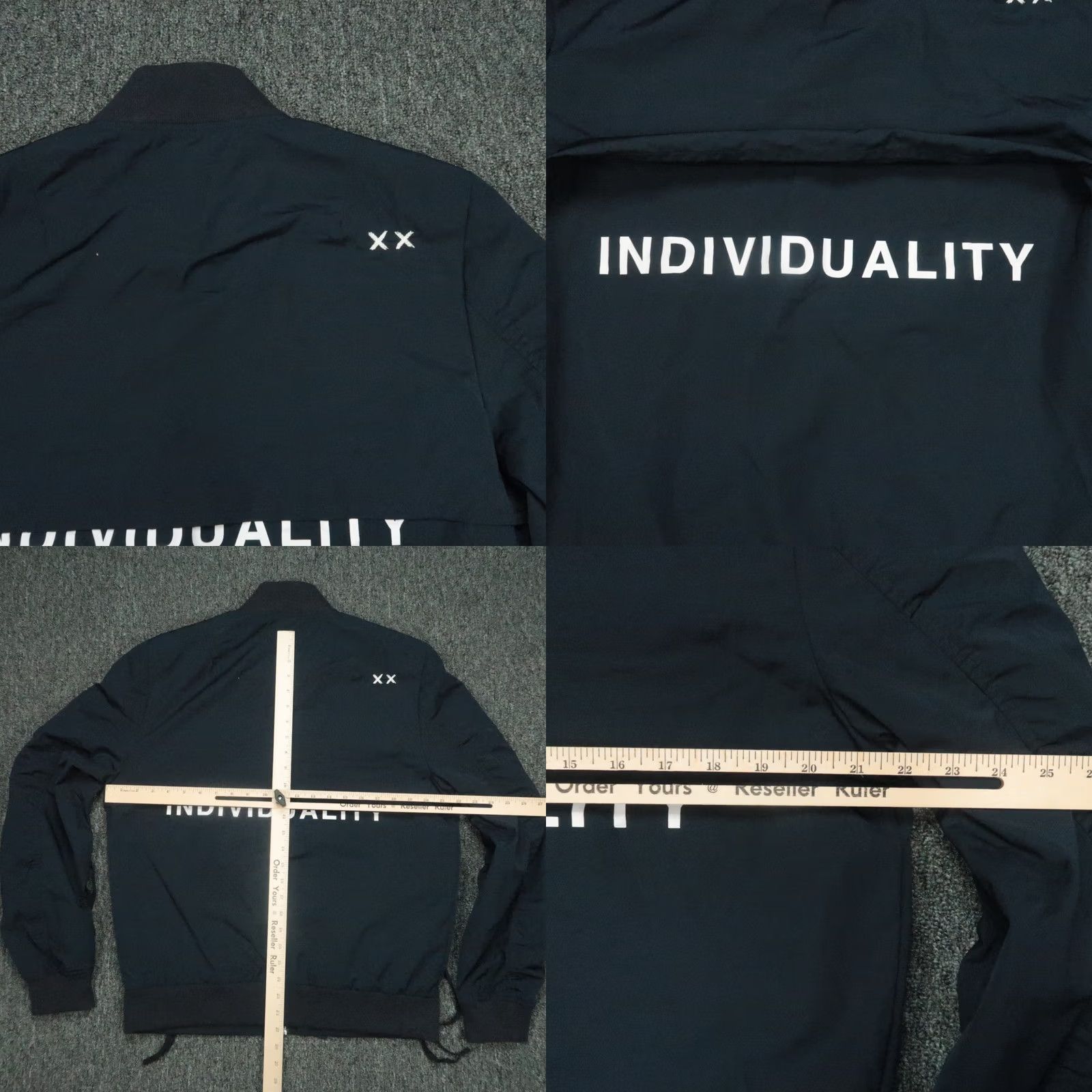 Cult Of Individuality Cult Of Individuality Jacket Mens Medium Blue Bomber Full Zip Pockets Size US M / EU 48-50 / 2 - 8 Thumbnail