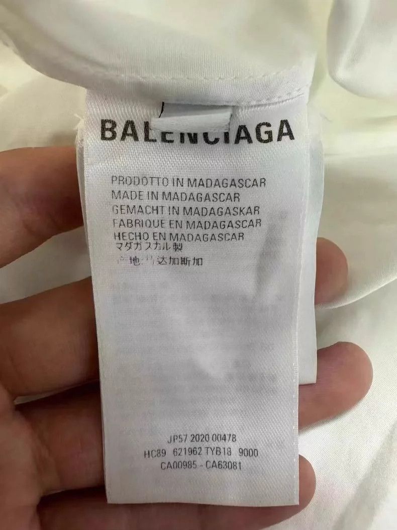 Balenciaga Balenciaga size 37 Embroidered Coke Short Sleeve Shirt Size US XS / EU 42 / 0 - 5 Thumbnail