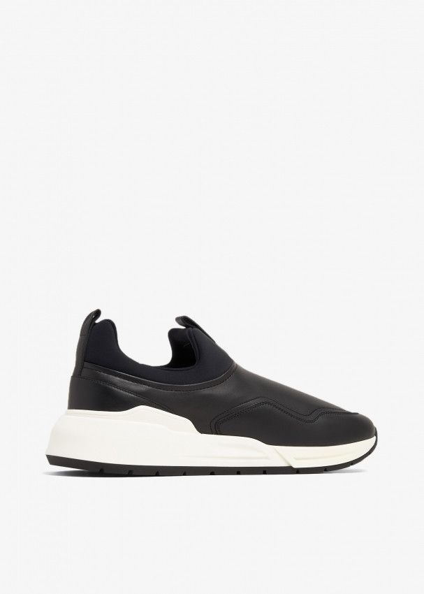 Salvatore Ferragamo o1s1rm1224 Cosma Sneakers in Black Size US 7 / EU 40 - 3 Thumbnail