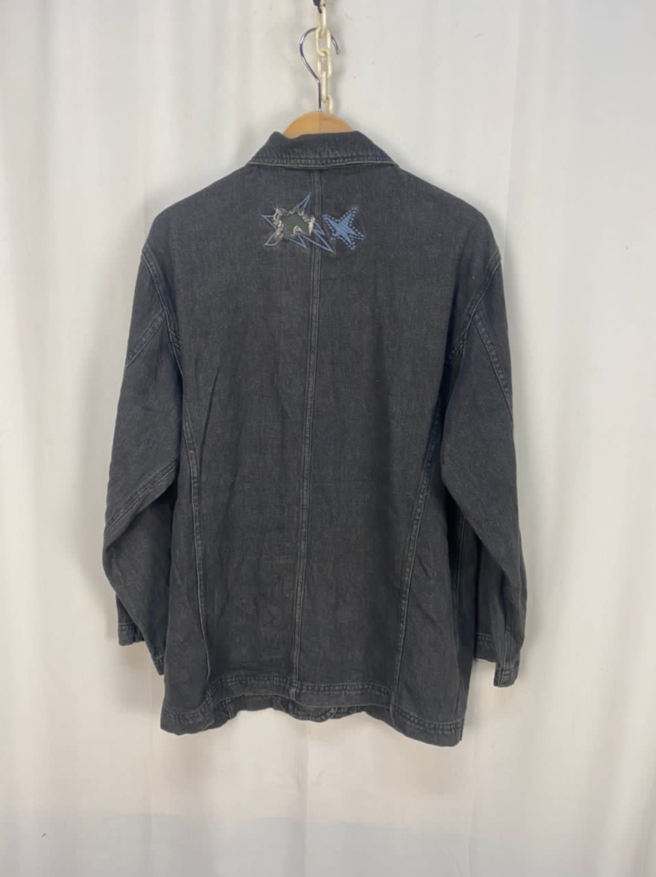 Other Onores button up distressed denim jacket Size M / US 6-8 / IT 42-44 - 8 Thumbnail