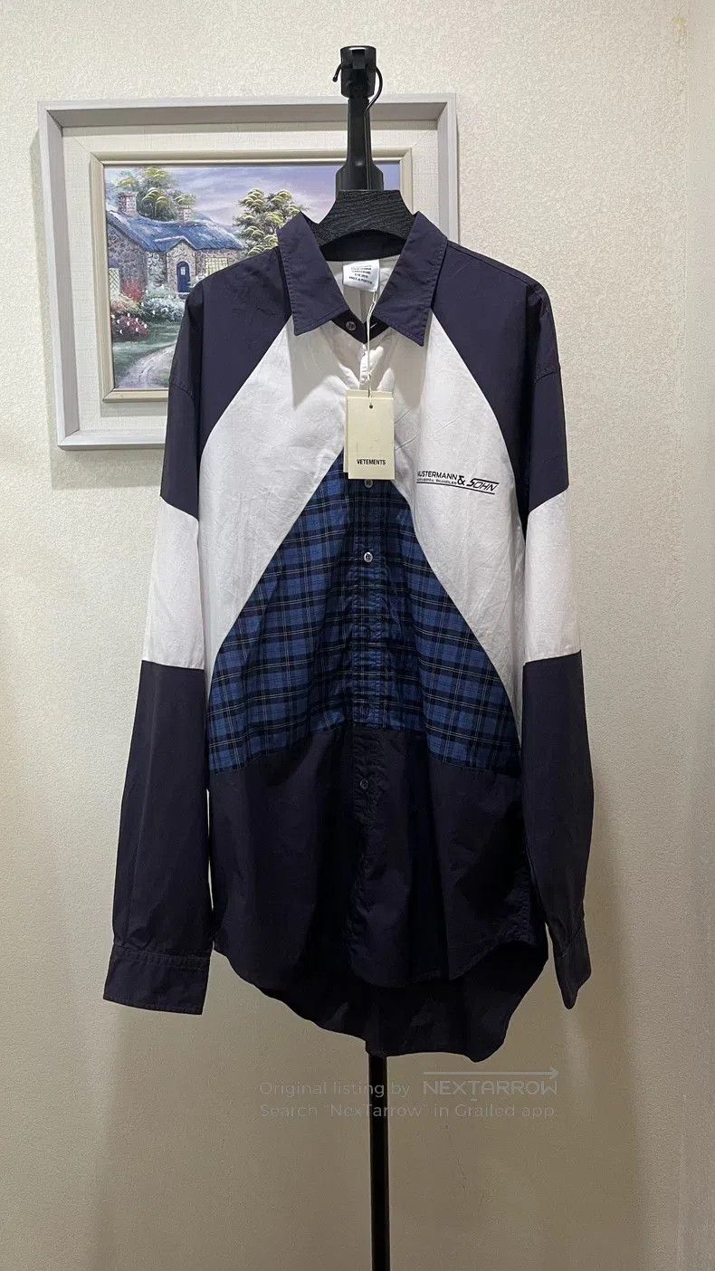 Vetements VETEMENTS Patchwork shirt Size US M / EU 48-50 / 2 - 1 Thumbnail