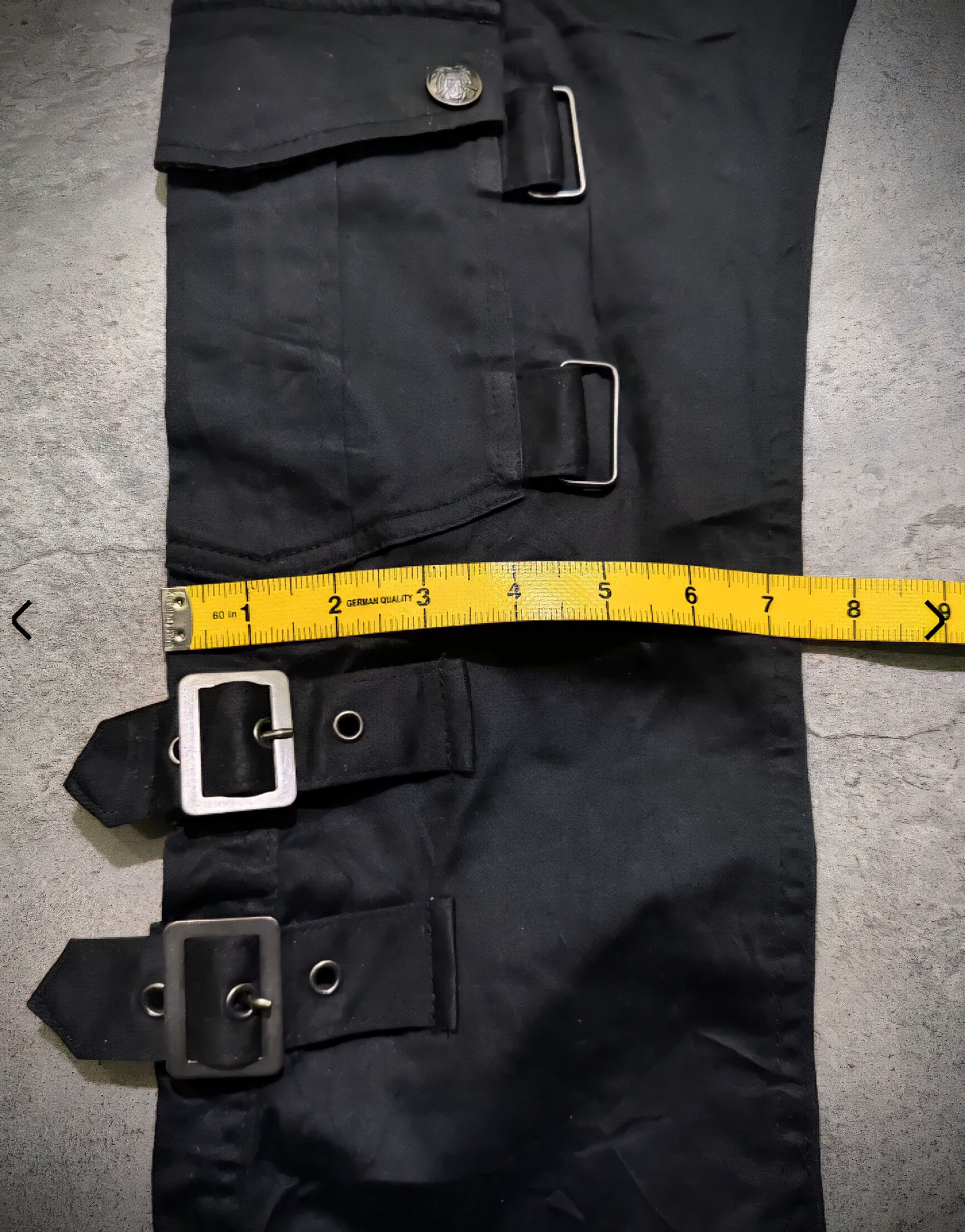 BERNINGS SHO 2000's BERNINGS SHO Punk Bondage MultiZipper Cargo pants Size US 30 / EU 46 - 15 Thumbnail