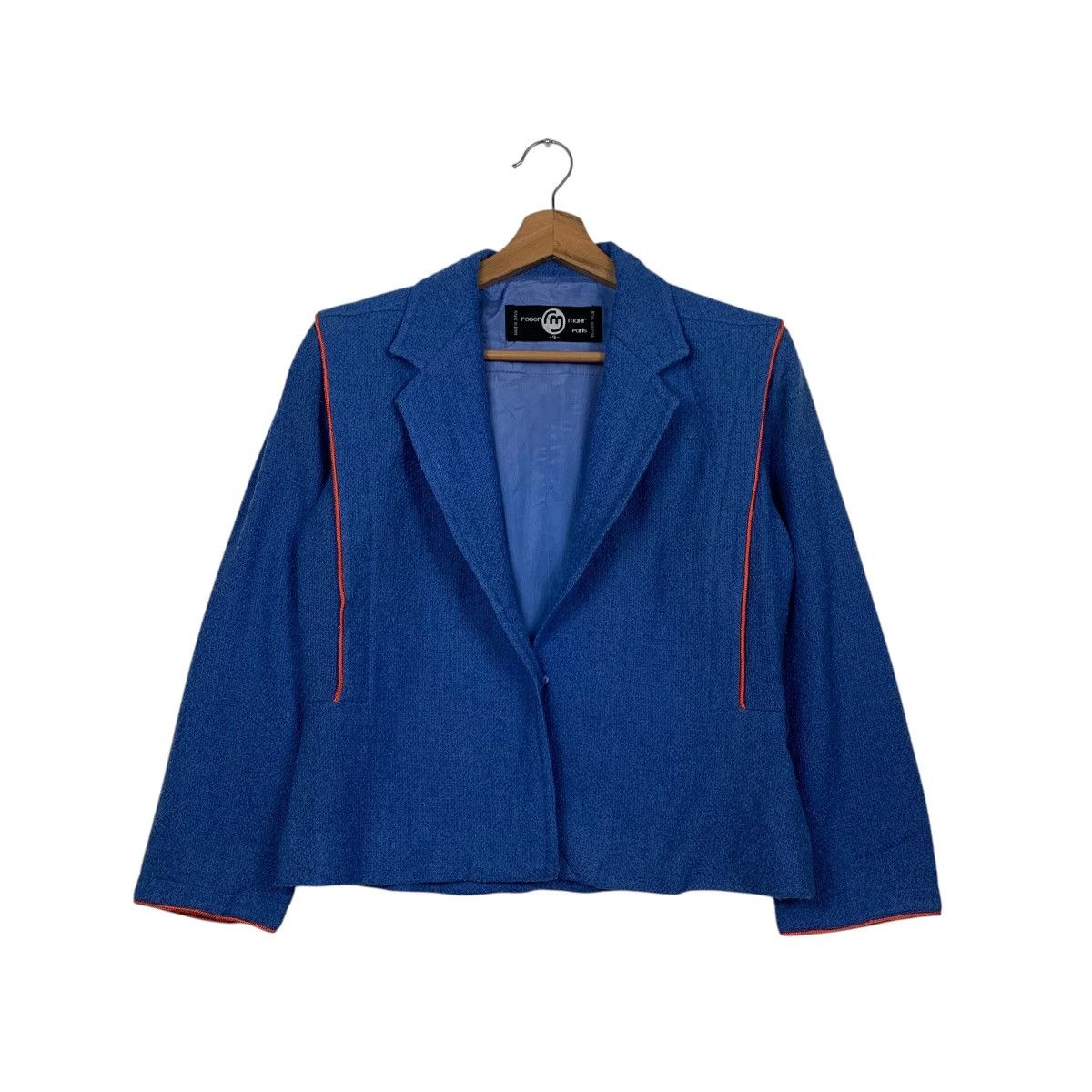 Japanese Brand ROGER MAHR Paris Roma Iwashima Blazer Jacket #2876-C130 Size M / US 6-8 / IT 42-44 - 1 Thumbnail