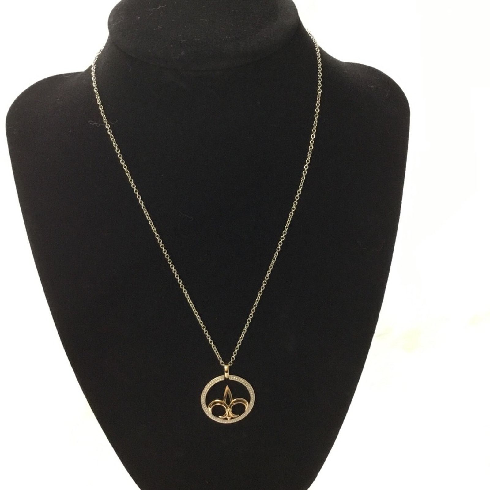 Other Sterling Silver Crystal Rocket Necklace Size ONE SIZE - 2 Thumbnail